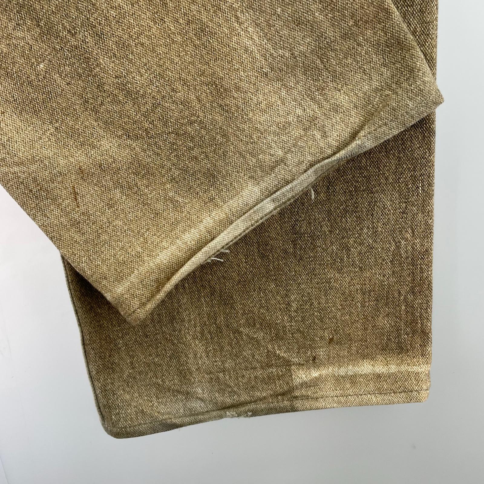デニムパンツ 22AW THIRD CUT DIGITAL DUAL SAND DENIM ブラウン