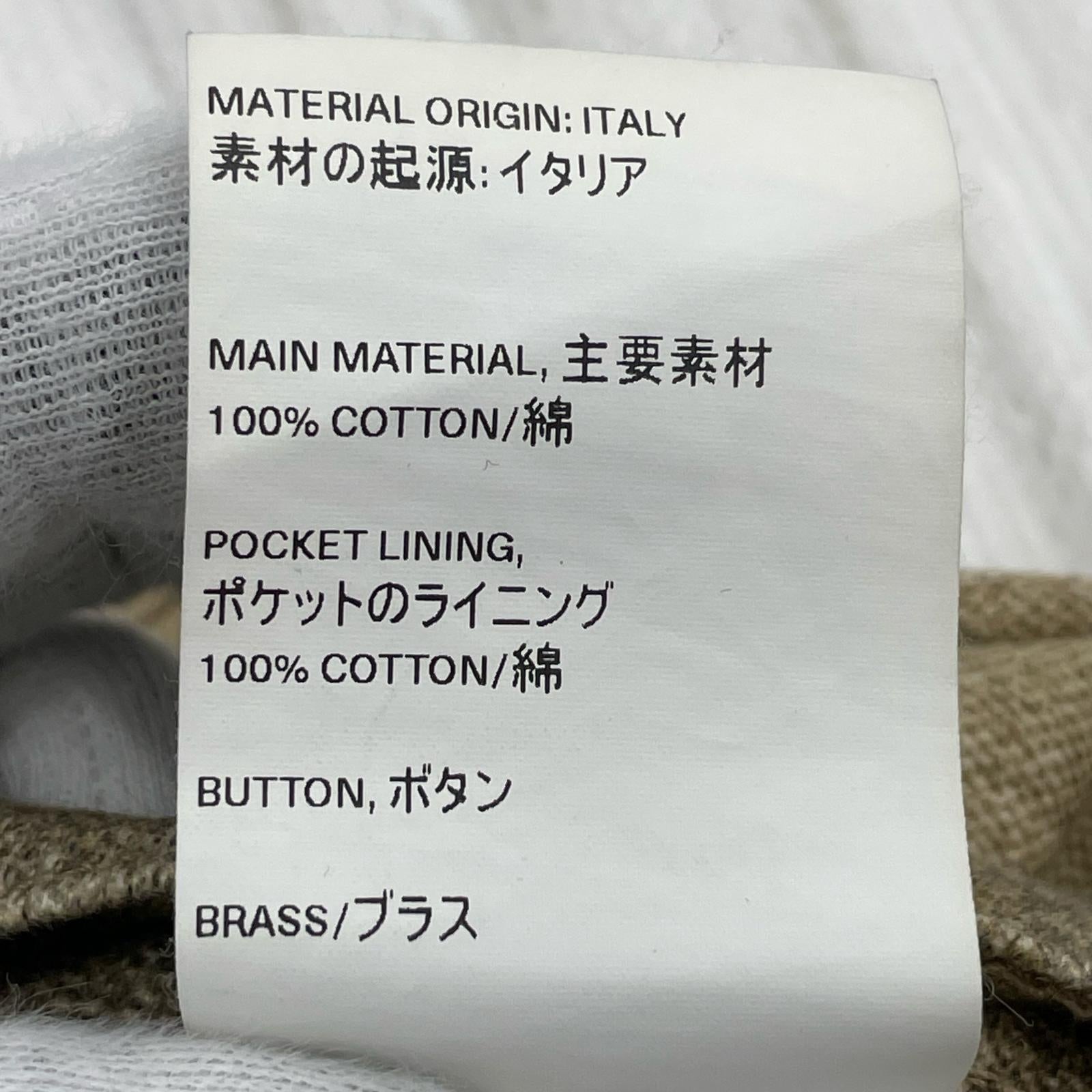 デニムパンツ 22AW THIRD CUT DIGITAL DUAL SAND DENIM ブラウン