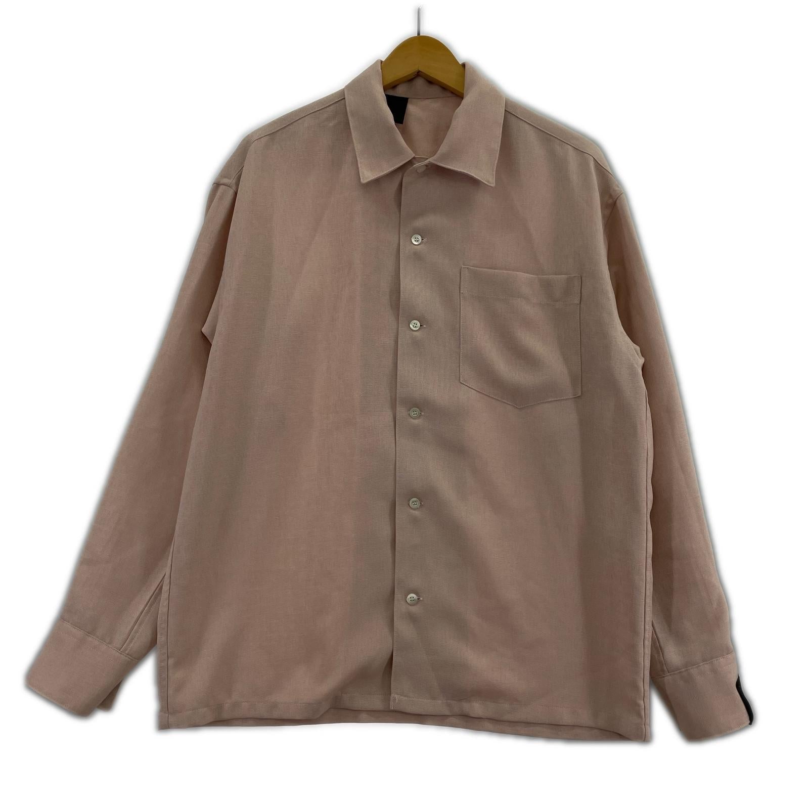 長袖シャツ 19SS/CAMP COLLAR SHIRT/36/291-SH06-009 36 ピンク