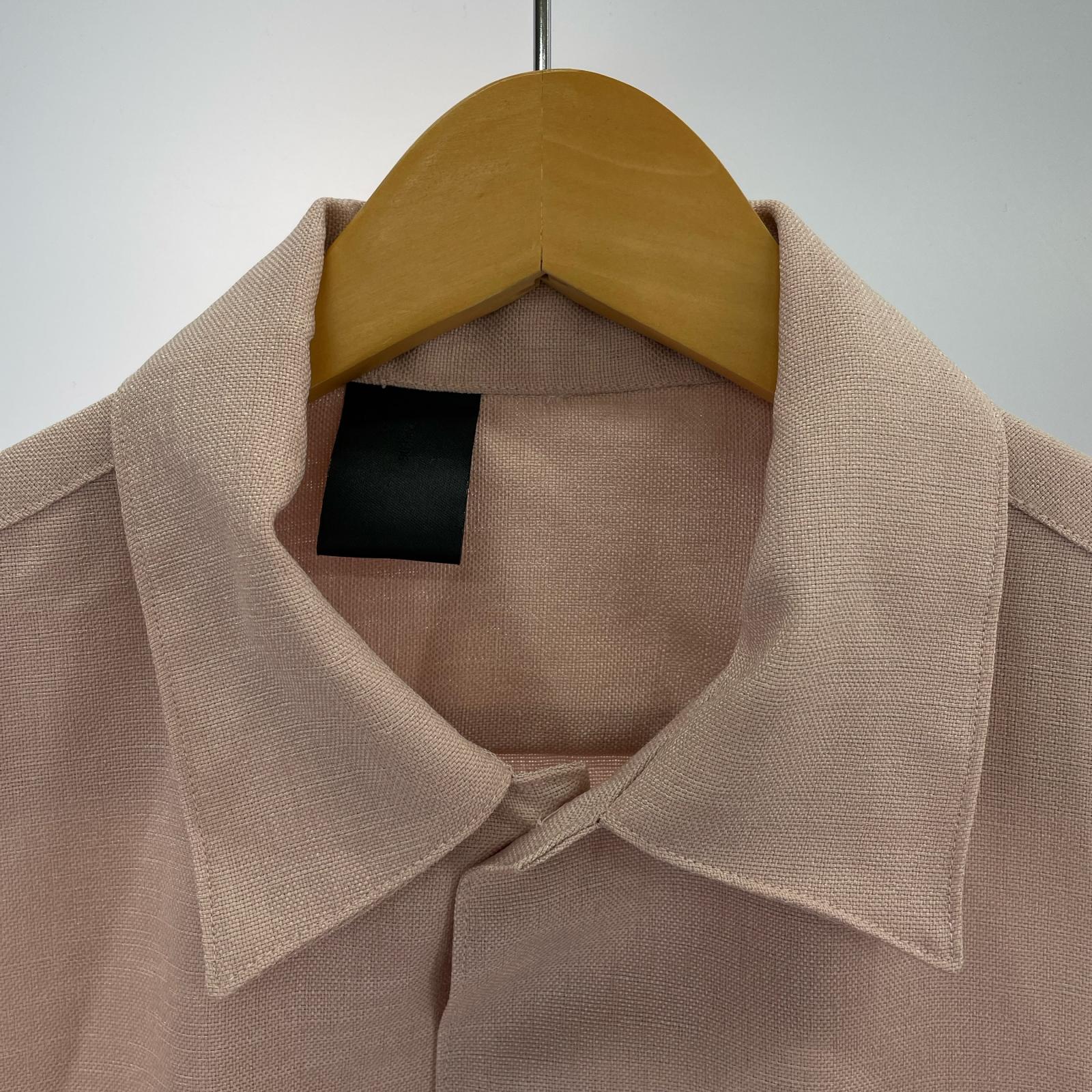 長袖シャツ 19SS/CAMP COLLAR SHIRT/36/291-SH06-009 36 ピンク