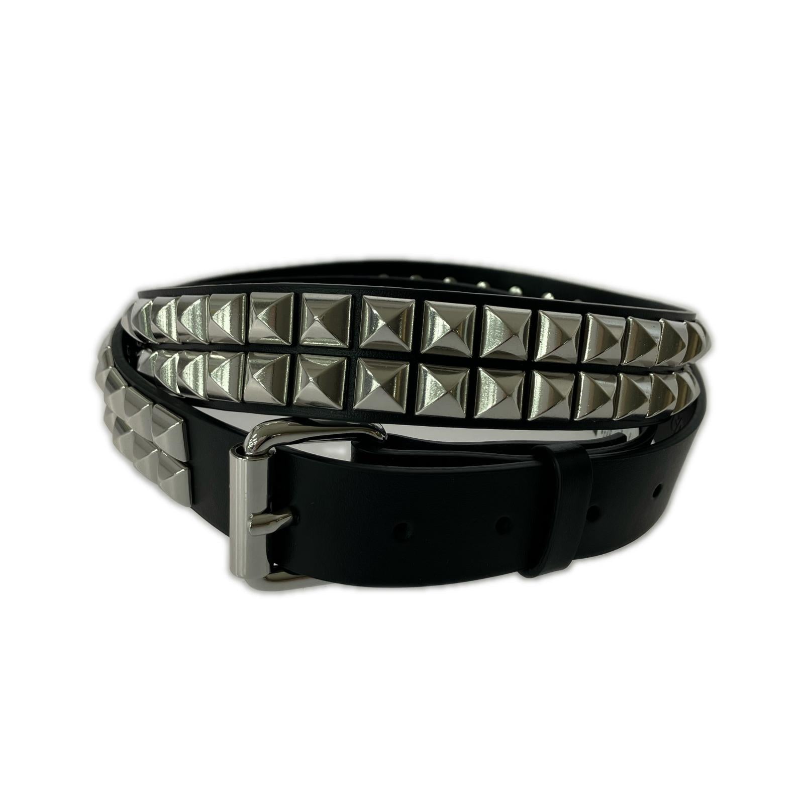 その他アクセサリー Supreme 26SS Studded Leather Belt スタッズレザーベルト L 黒 L ブラック