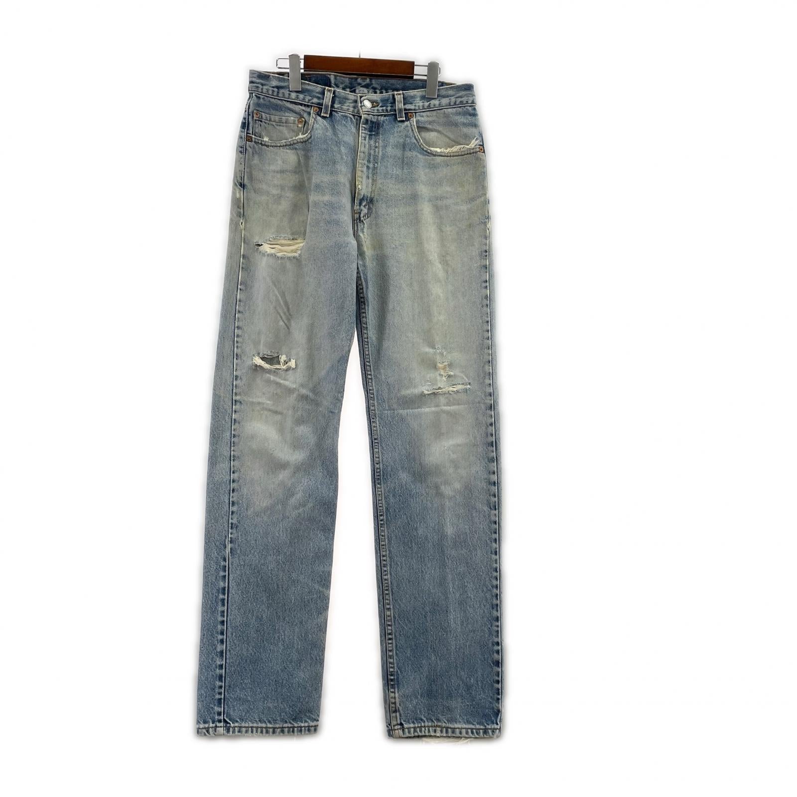 デニムパンツ 505 USA製 505-0216 34 ブルー