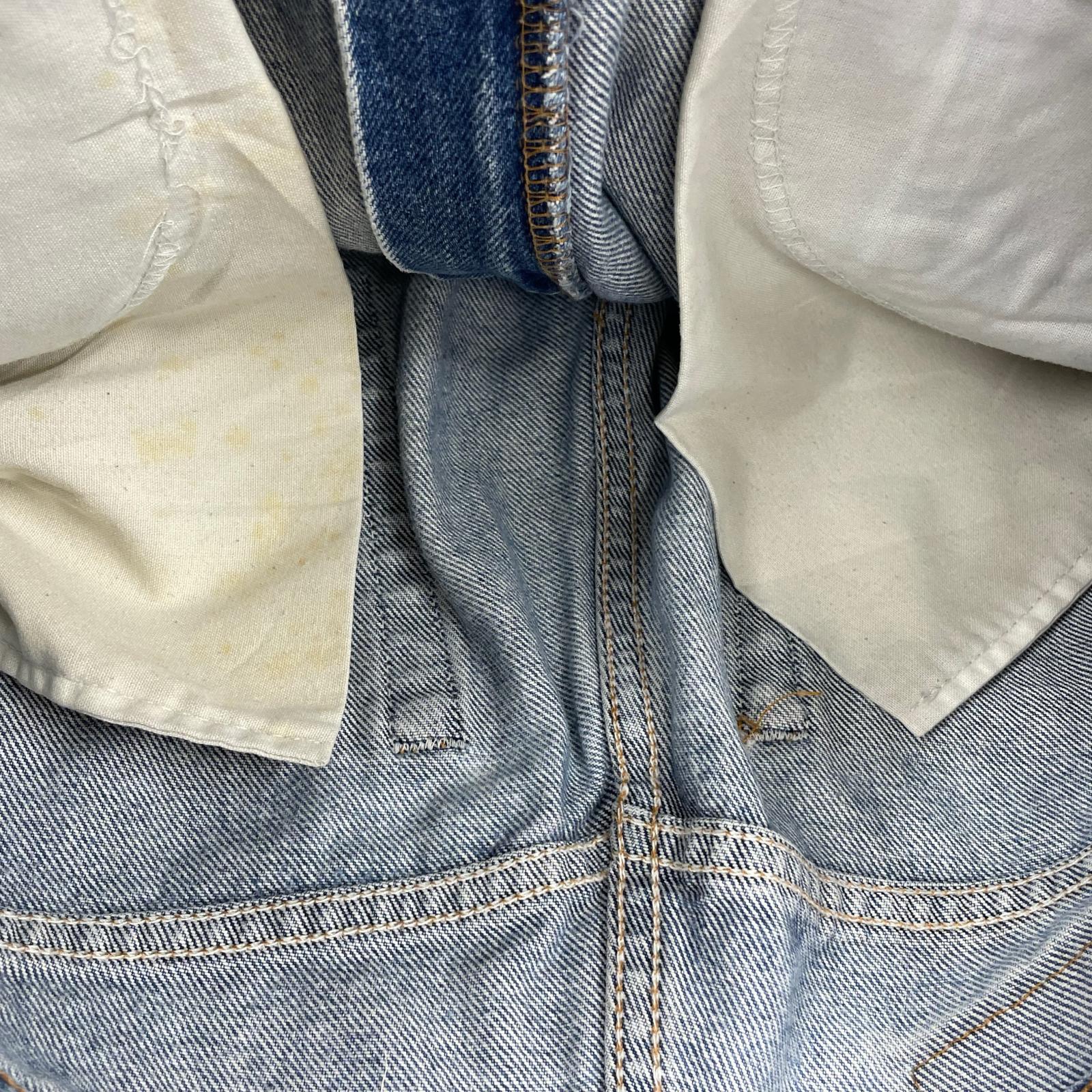デニムパンツ 505 USA製 505-0216 34 ブルー