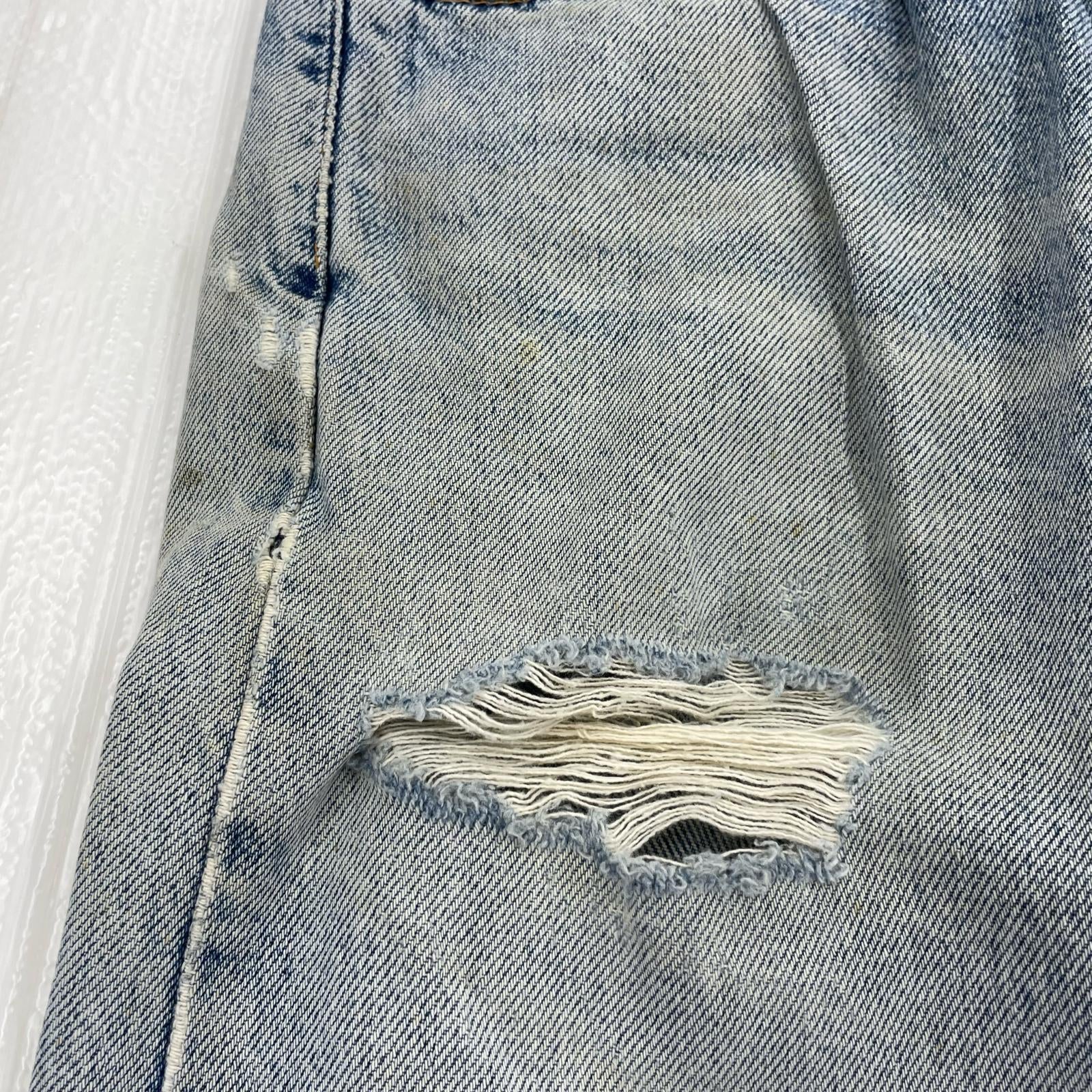 デニムパンツ 505 USA製 505-0216 34 ブルー