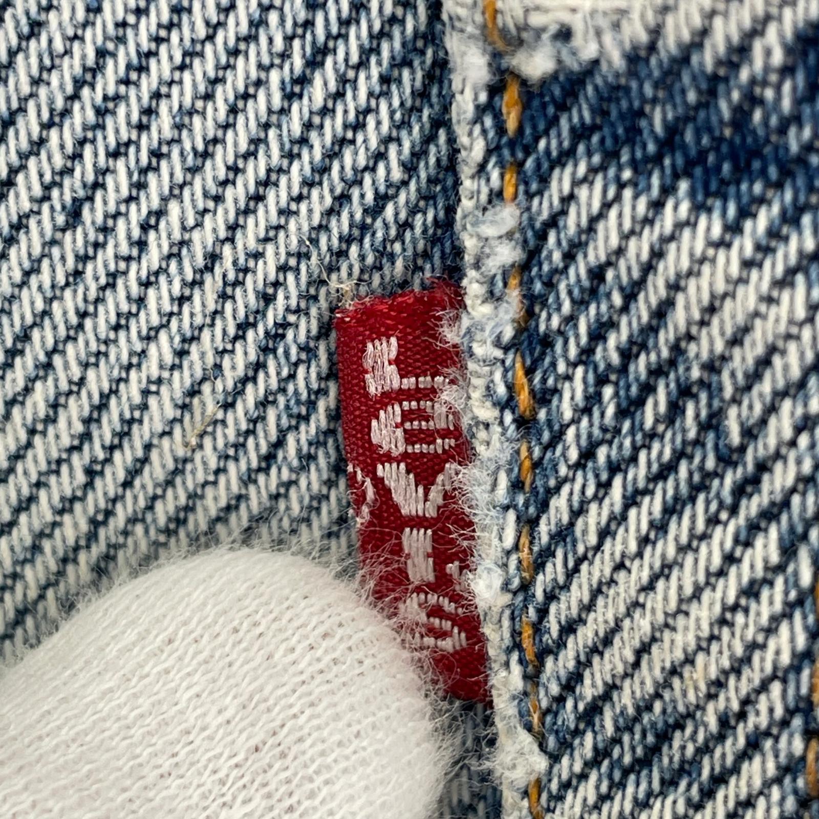 デニムパンツ 505 USA製 505-0216 34 ブルー