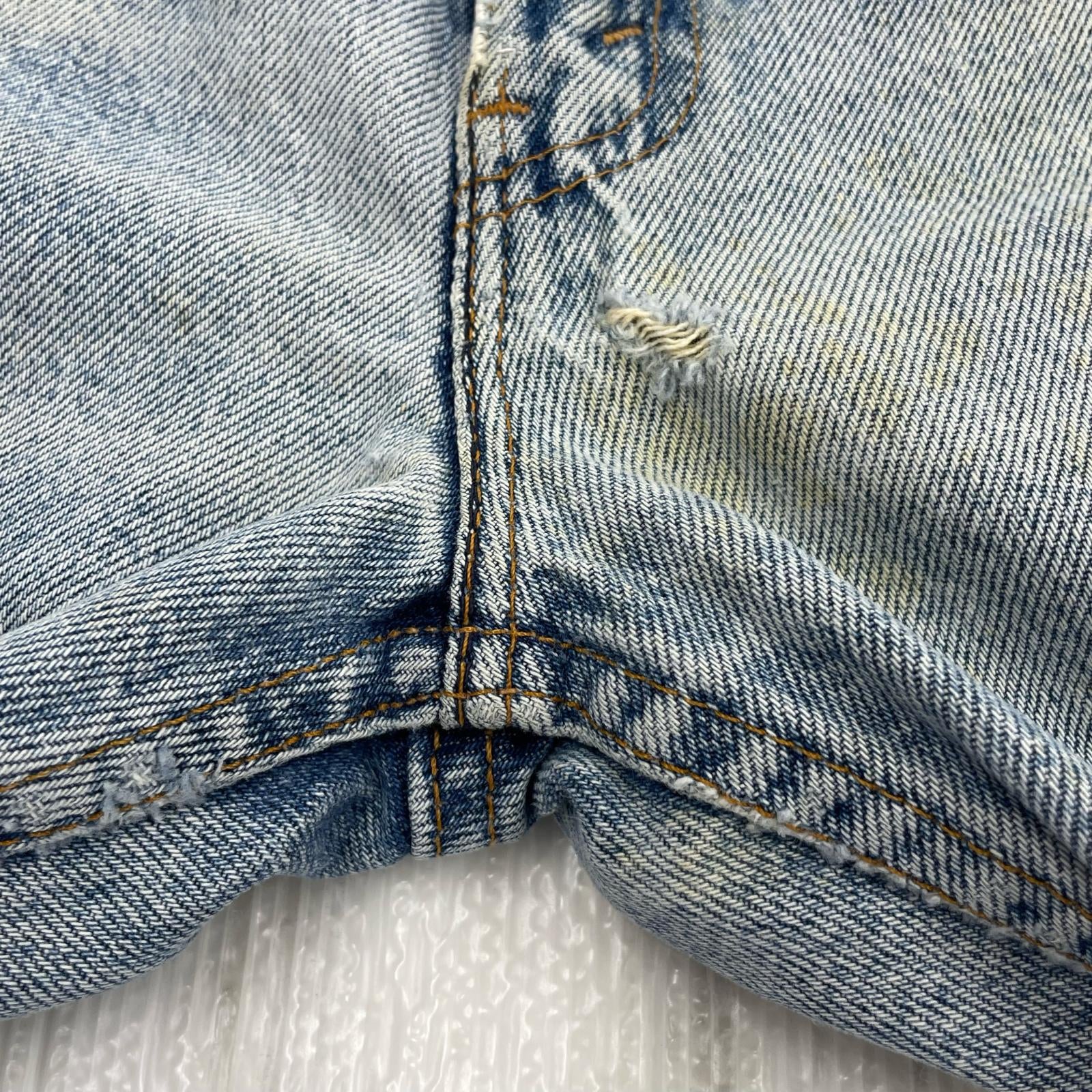 デニムパンツ 505 USA製 505-0216 34 ブルー