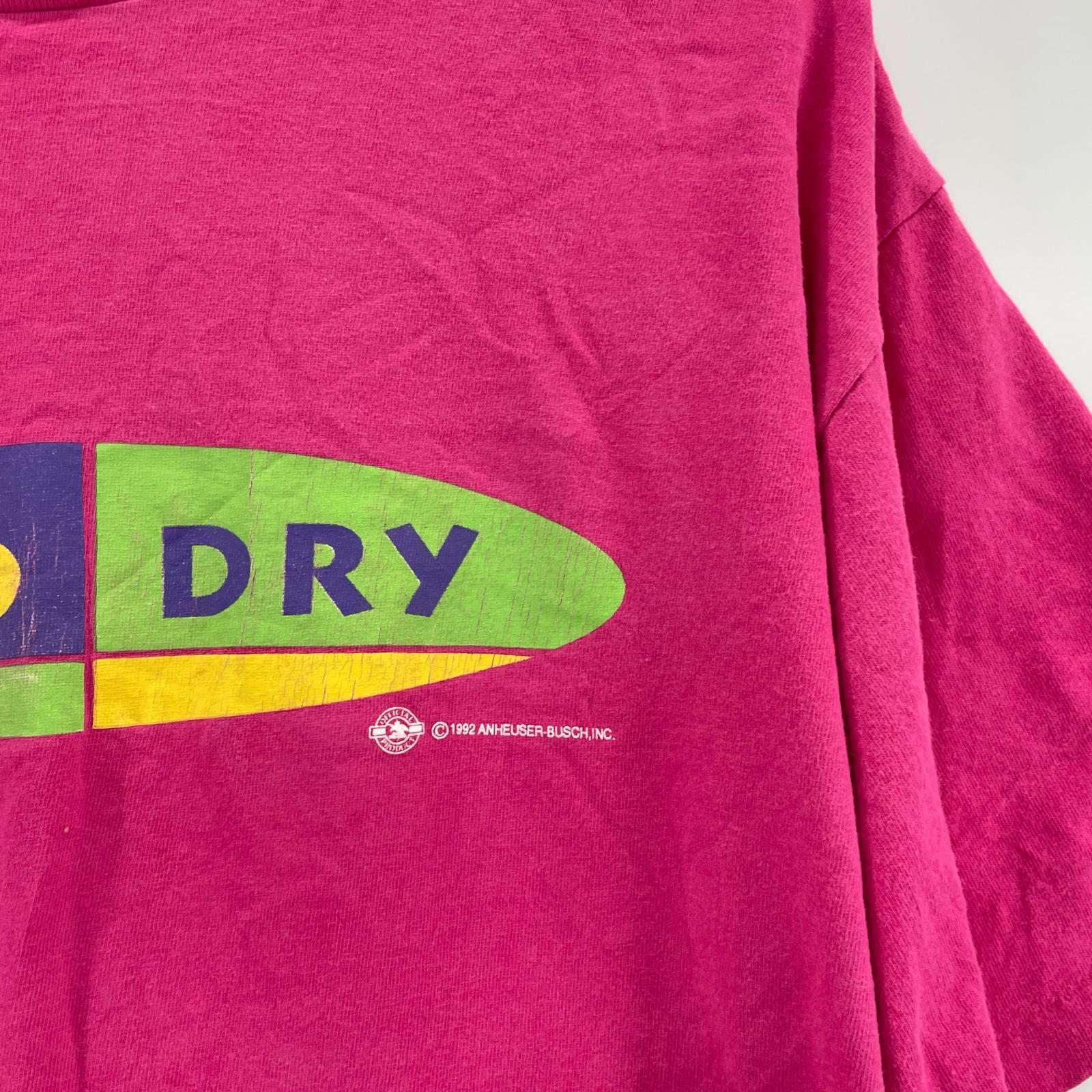 半袖Ｔシャツ BUD DRY ピンク L ピンク
