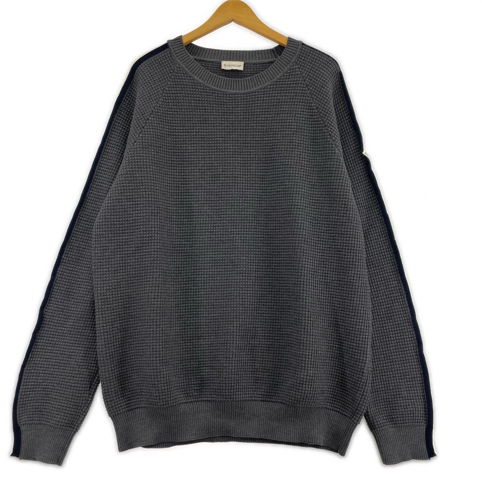 スウェット GIROCOLLO TRICOT サイドラインサーマルスウェット 3XL グレー