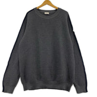 スウェット GIROCOLLO TRICOT サイドラインサーマルスウェット 3XL グレー
