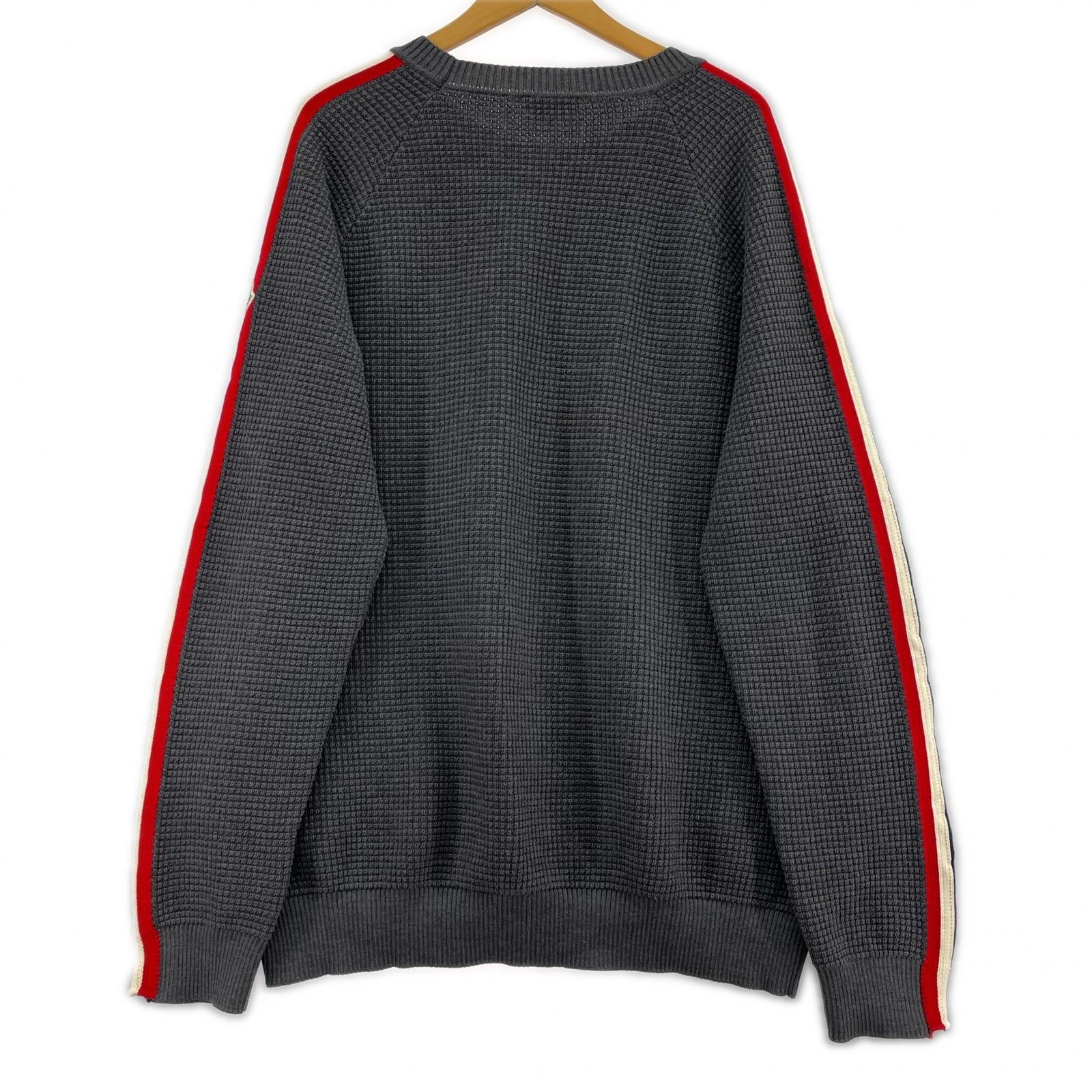 スウェット GIROCOLLO TRICOT サイドラインサーマルスウェット 3XL グレー