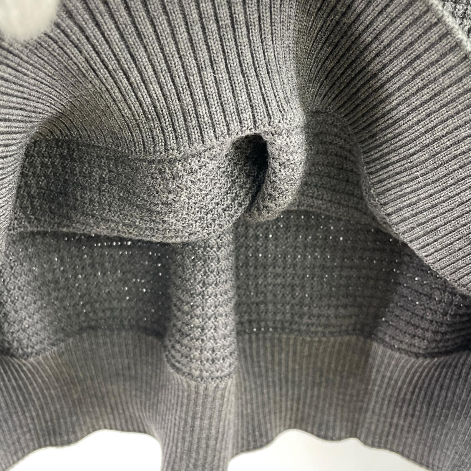 スウェット GIROCOLLO TRICOT サイドラインサーマルスウェット 3XL グレー