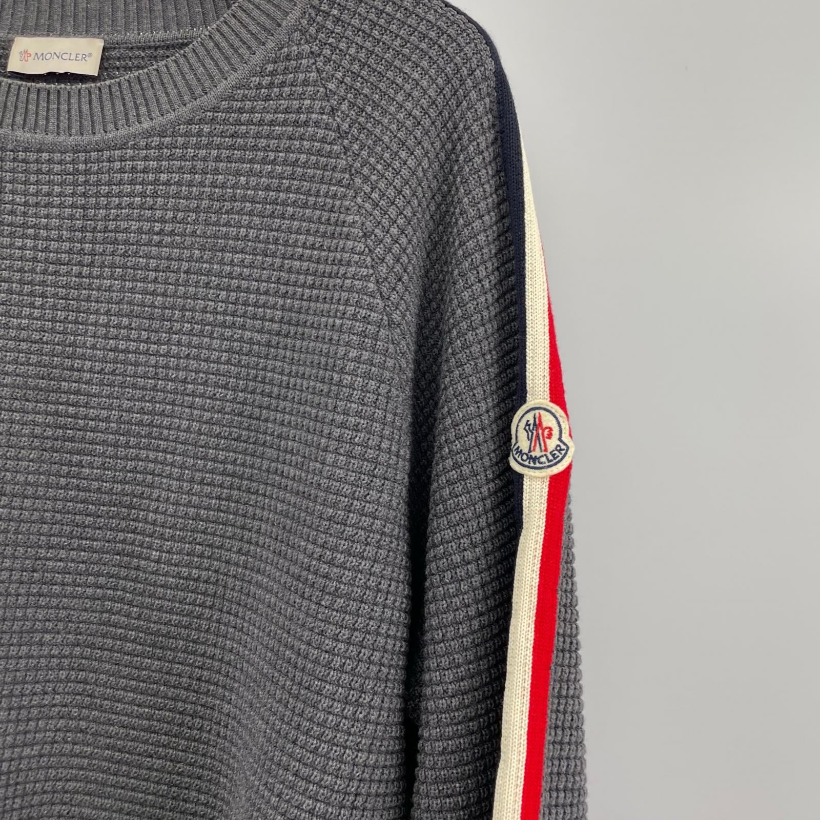 スウェット GIROCOLLO TRICOT サイドラインサーマルスウェット 3XL グレー