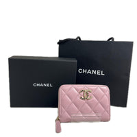 CHANEL マトラッセ ストーンココマーク コンパクトウォレット