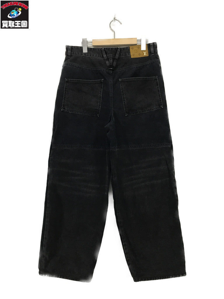 24SS デニムワークウェアパンツ 黒 (29) RM241M CCU HQD05W