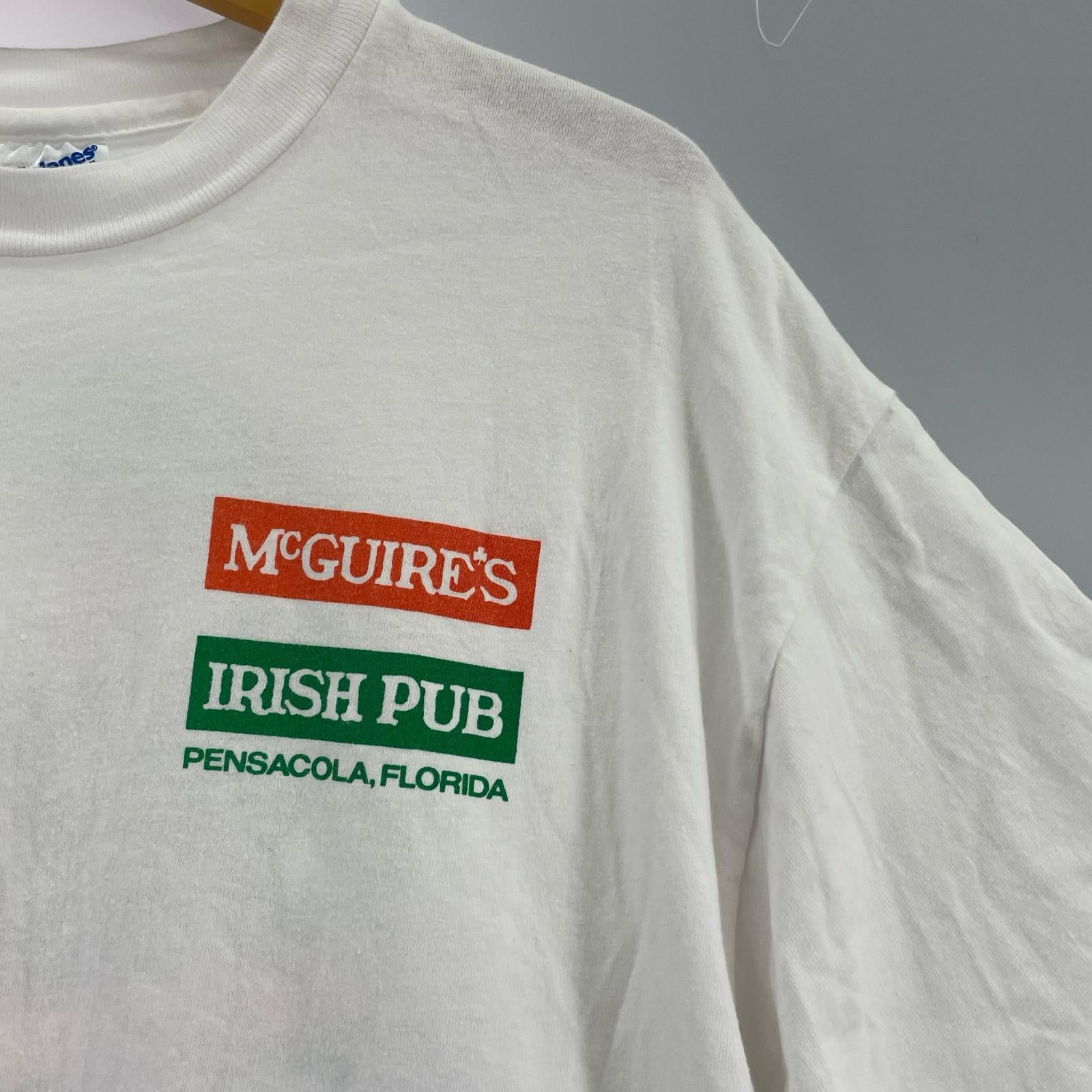 半袖Ｔシャツ HANES MCGUIRES　白　？ L ホワイト
