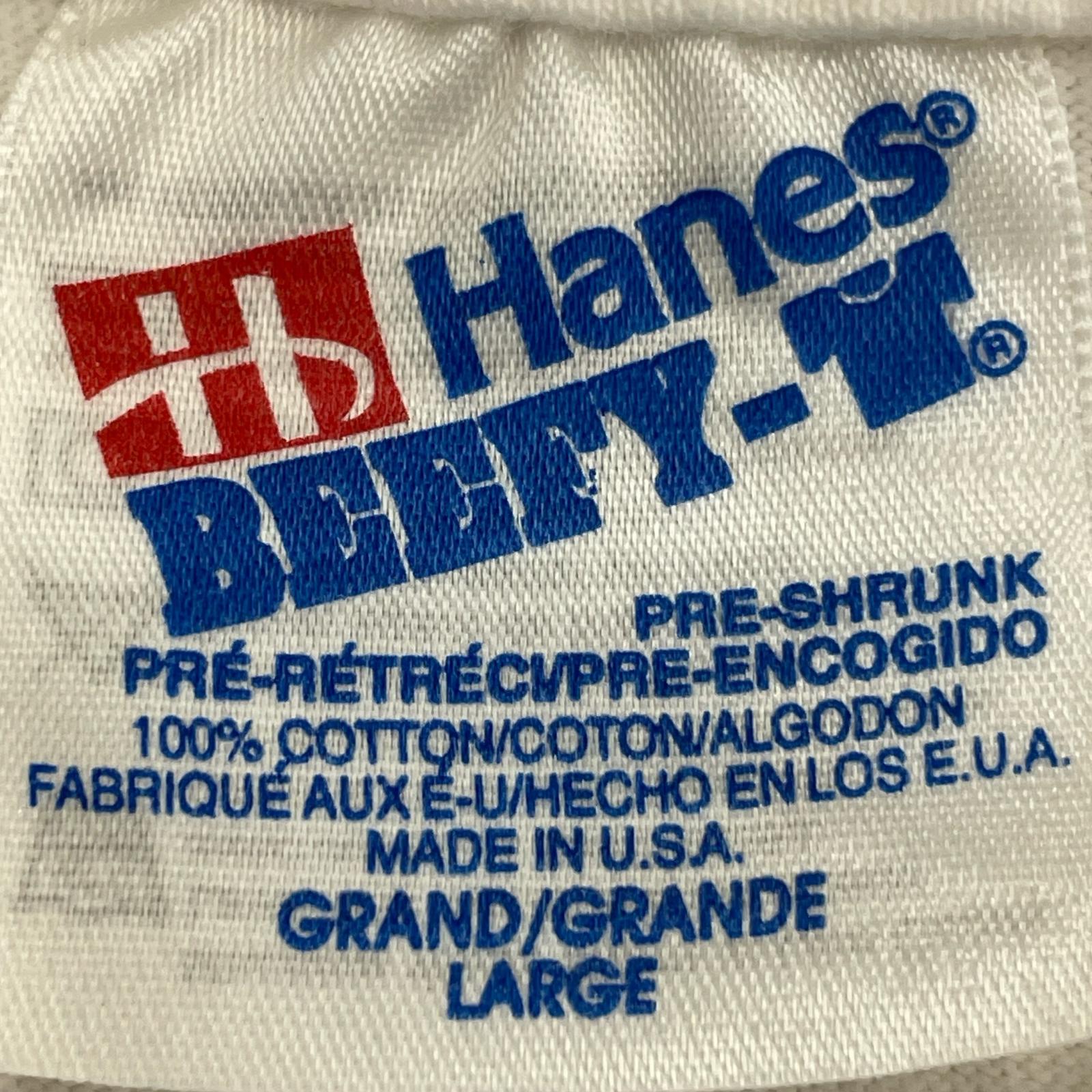 半袖Ｔシャツ HANES MCGUIRES　白　？ L ホワイト
