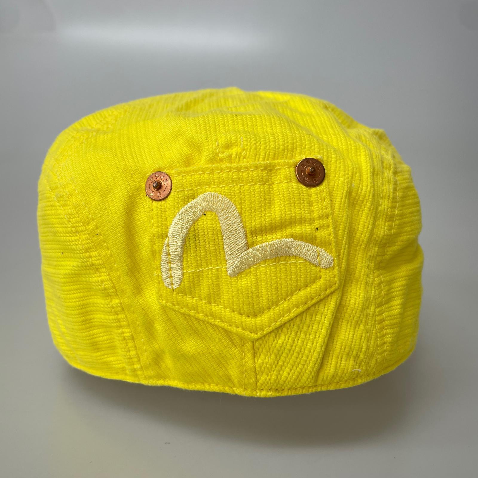 キャスケット HUNTING CAP L イエロー