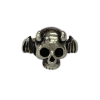 リング・指輪 Clash BABY DEVIL SKULL RING シルバー