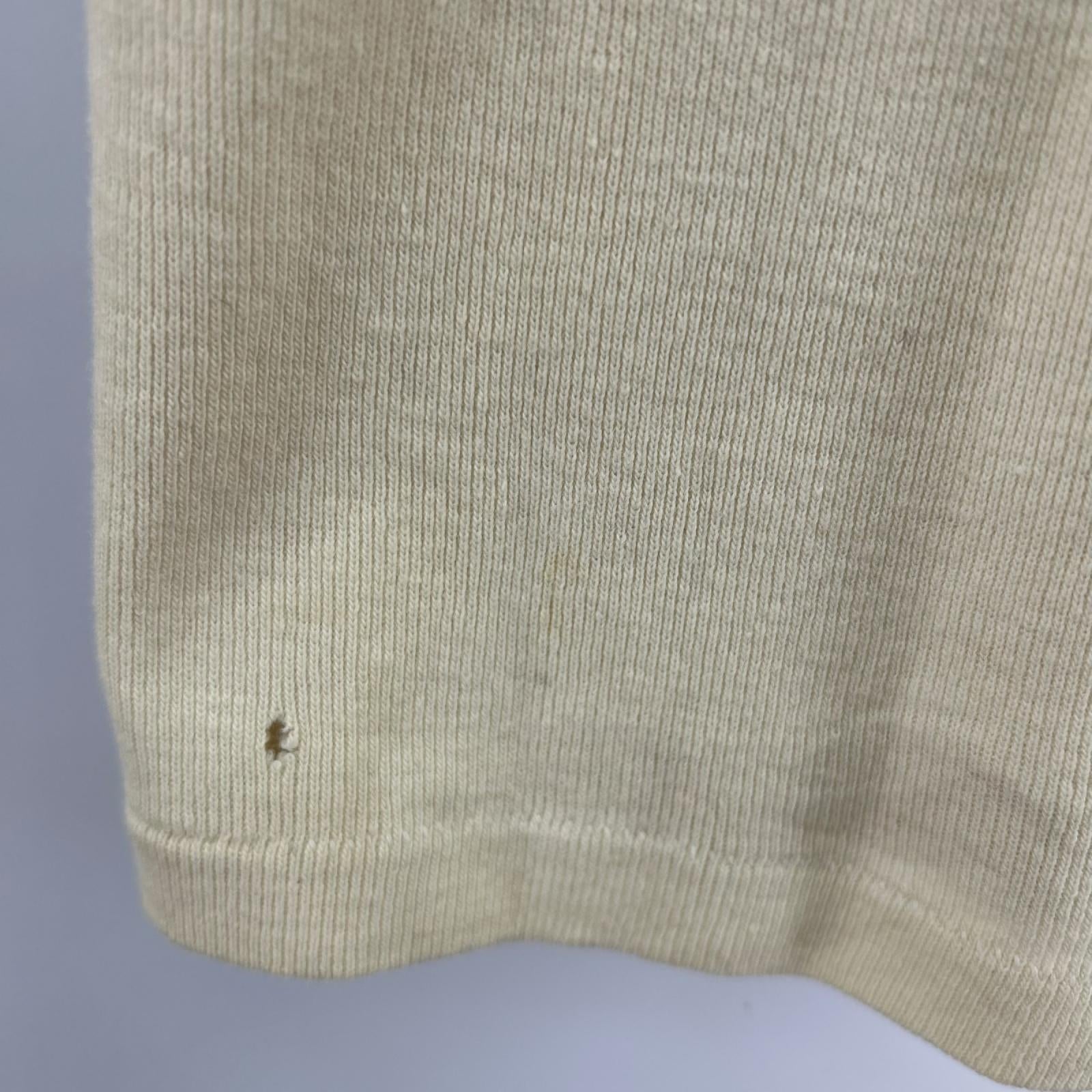 長袖Ｔシャツ US ARMY ヘンリーネック ベージュ
