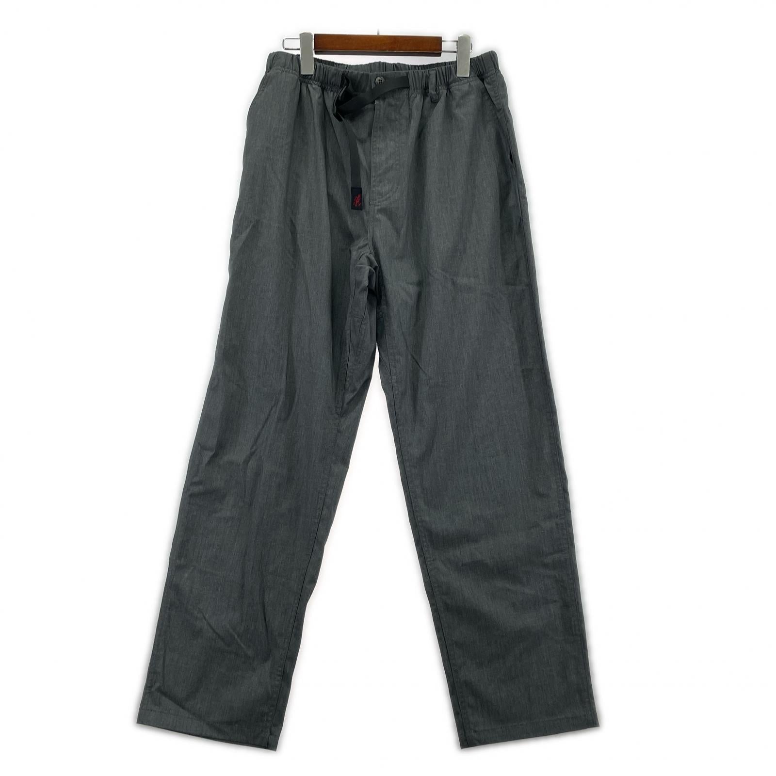 パンツ GABARDINE EAZY TAPERED PANT L グレー