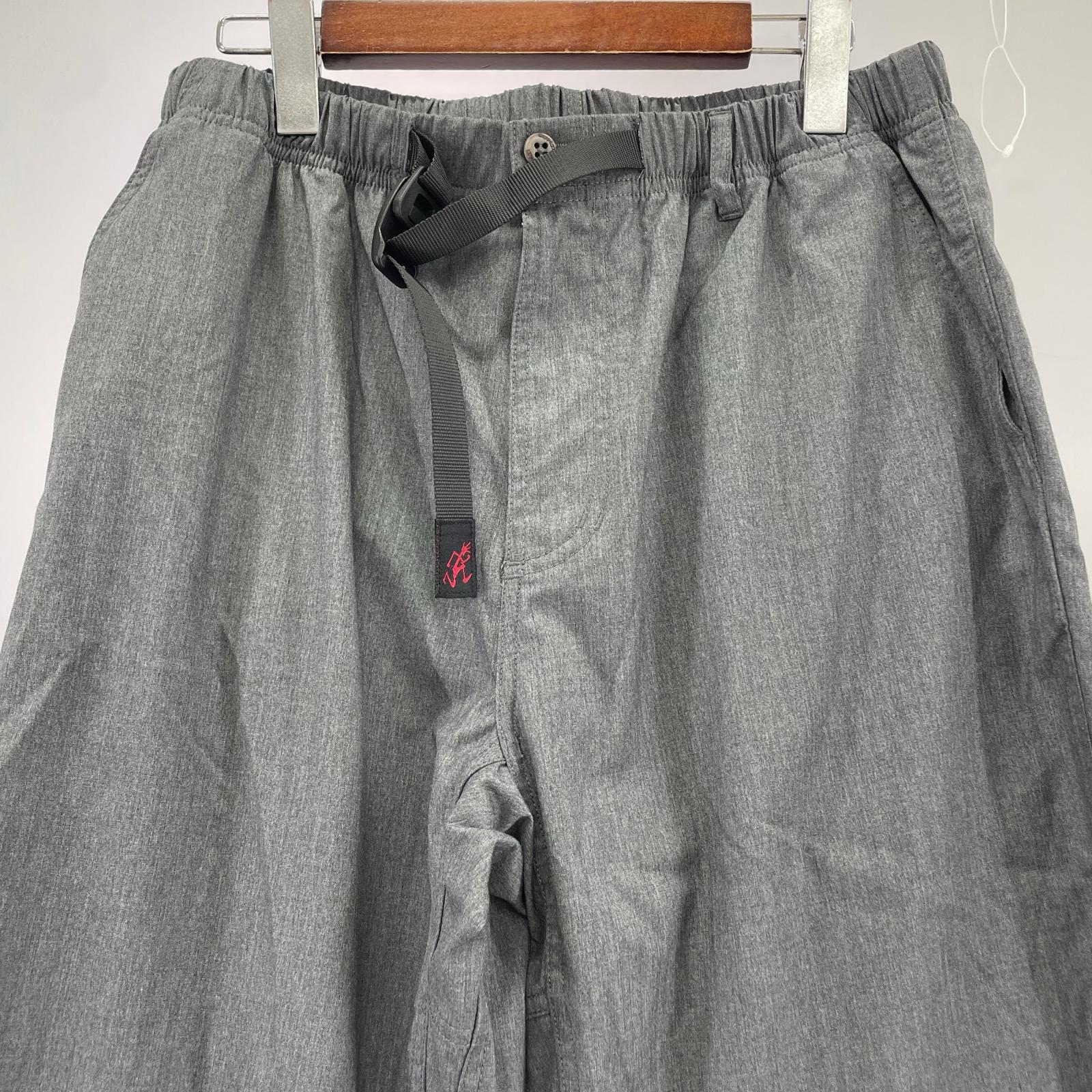 パンツ GABARDINE EAZY TAPERED PANT L グレー