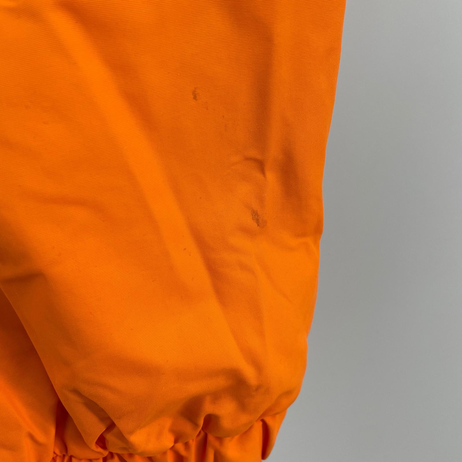ジャケット 17aw hooded logo half zip pullover L L オレンジ