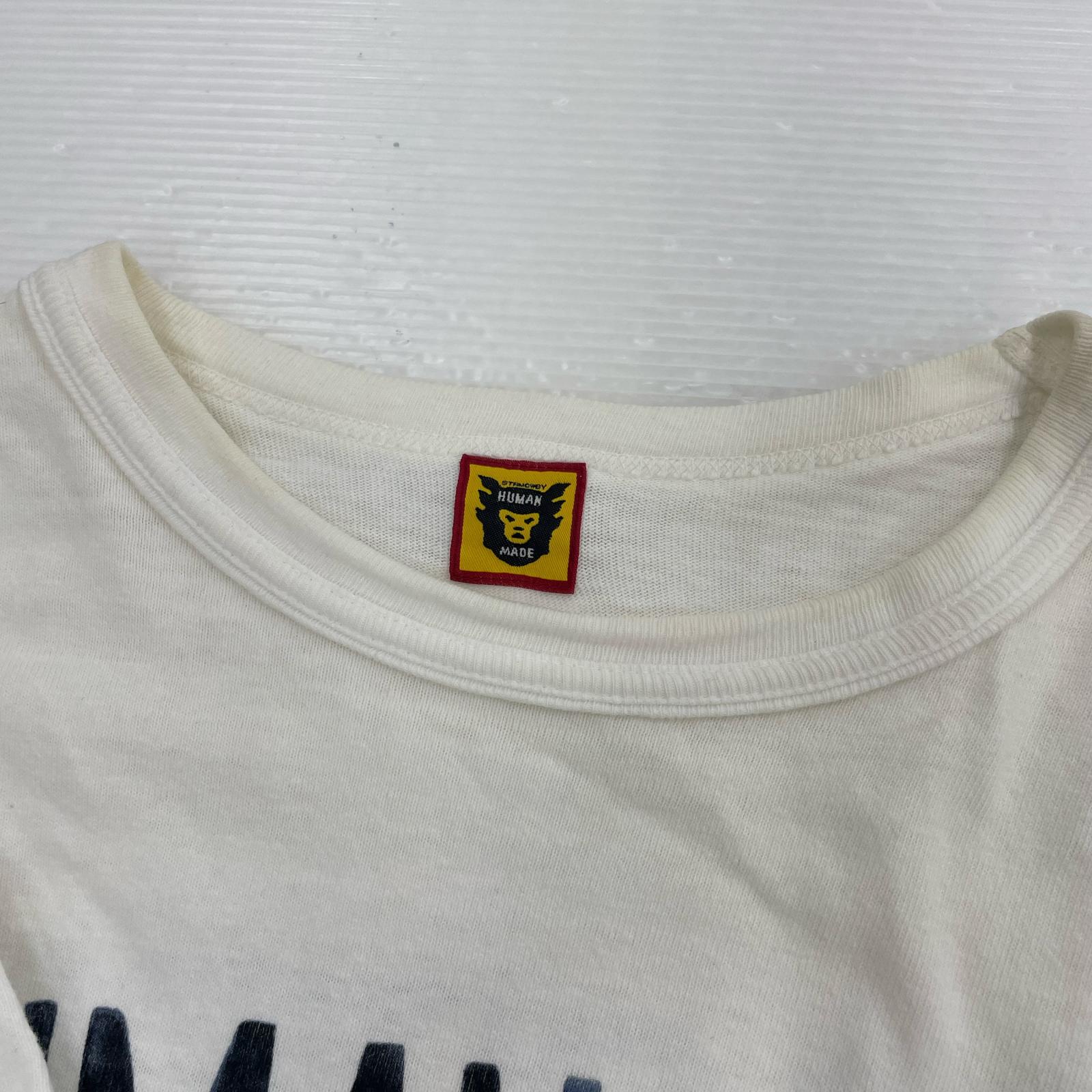 半袖Ｔシャツ ダックプリントTシャツ L ホワイト