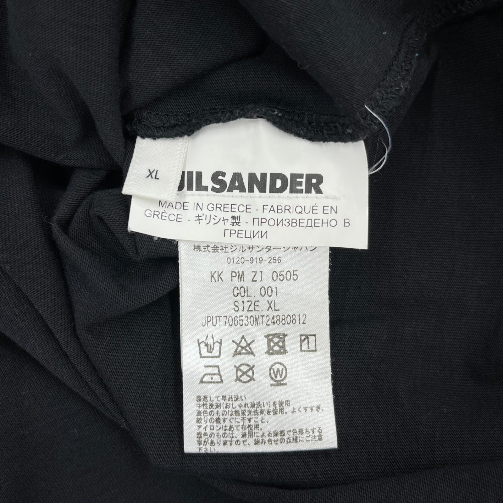 半袖Ｔシャツ JIL SANDER 半袖Tシャツ・カットソー ブラック