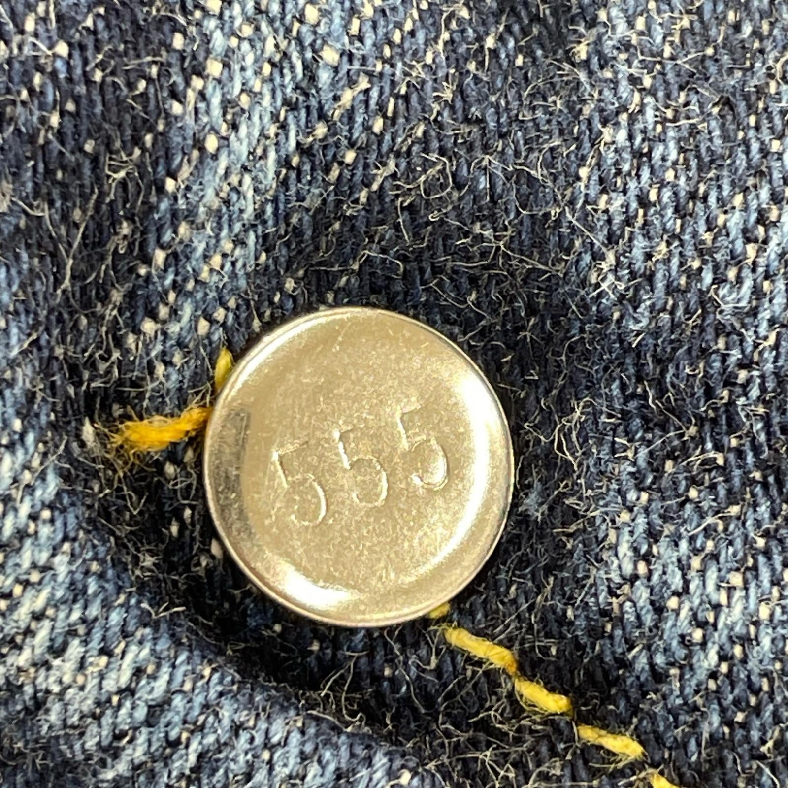 デニムパンツ 復刻 501XX 1955年モデル ビッグE 33 ブルー