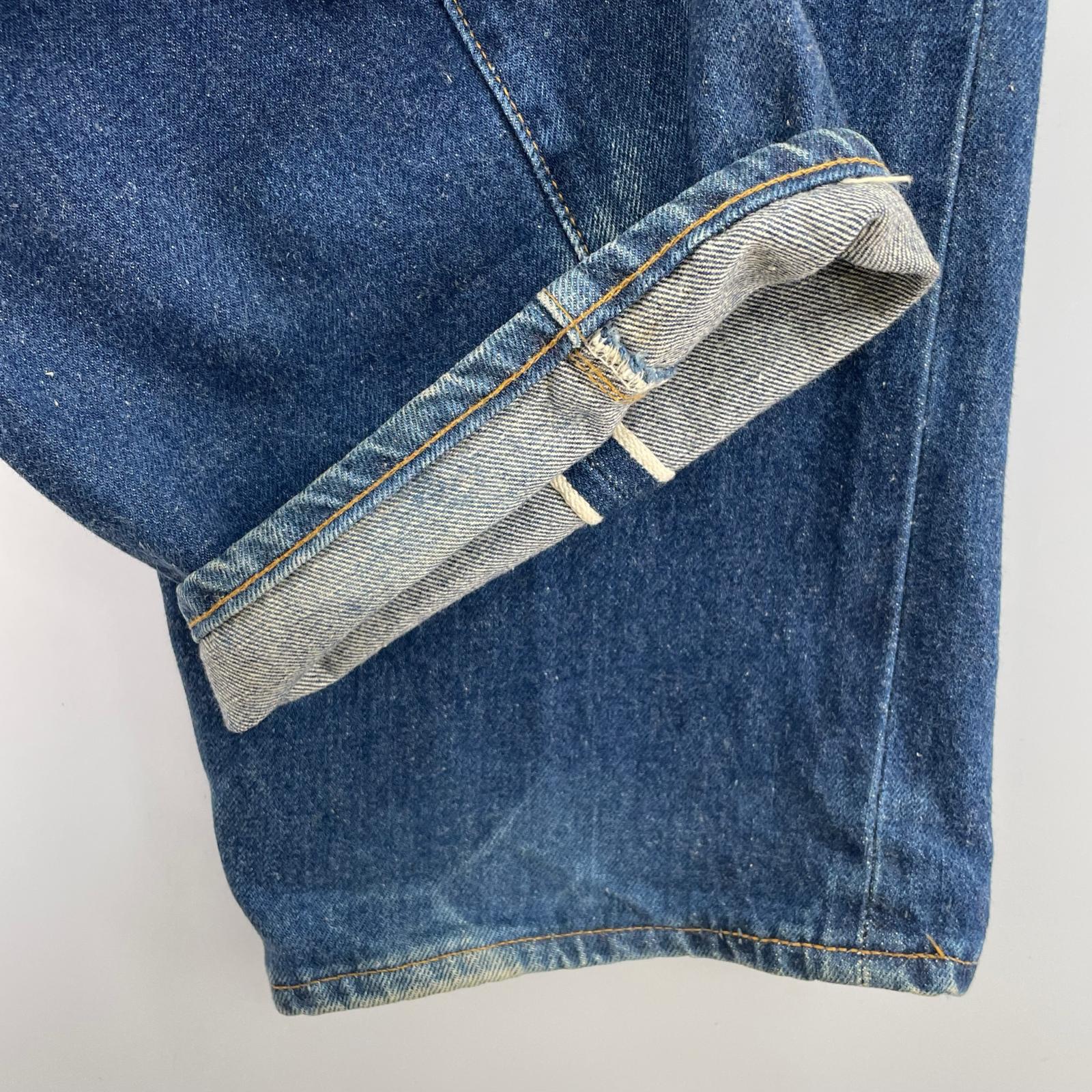 デニムパンツ 501XX 90s ビッグE 110周年モデル 33 ブルー