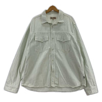 長袖シャツ STUSSY Double Dye Western Shirt L