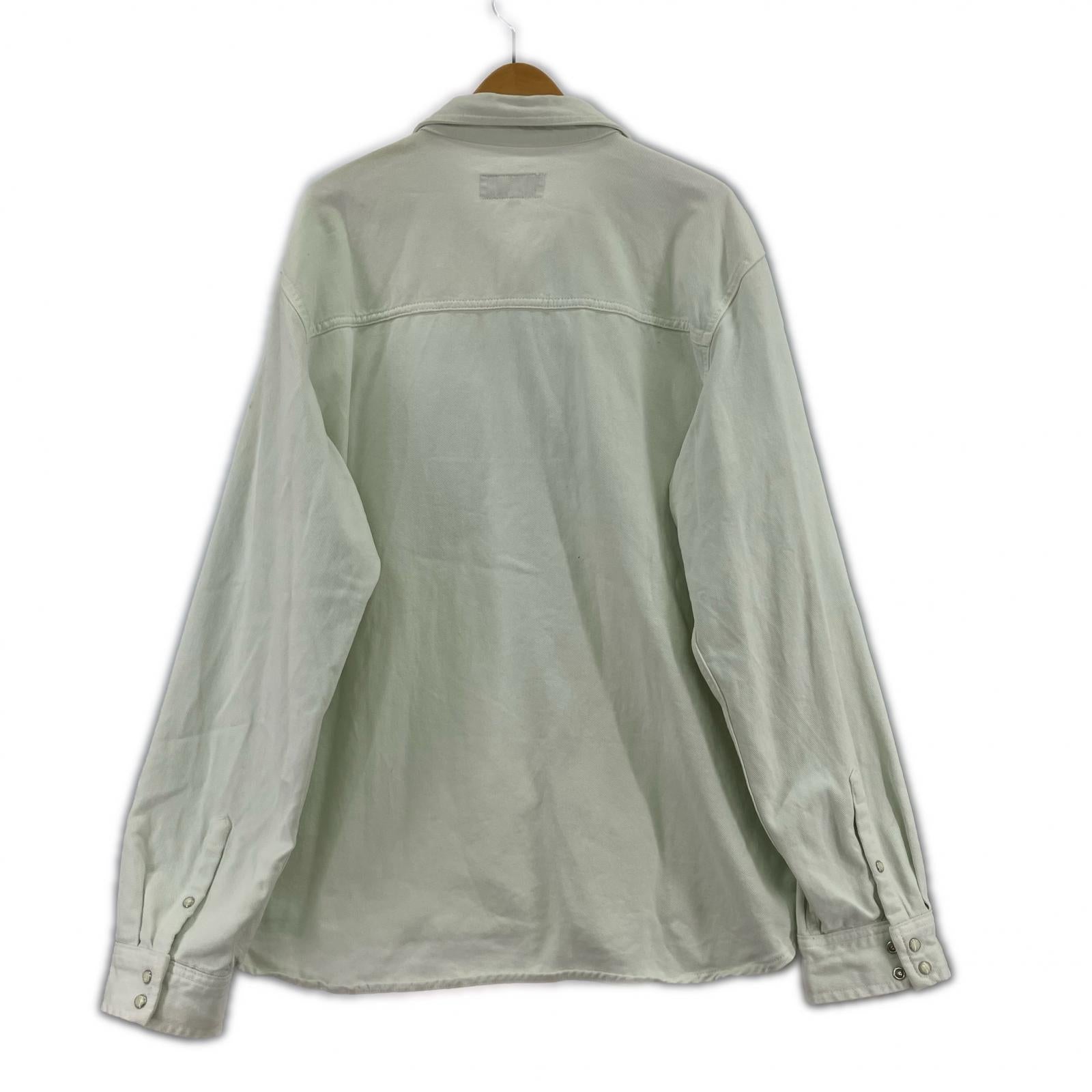 長袖シャツ STUSSY Double Dye Western Shirt L
