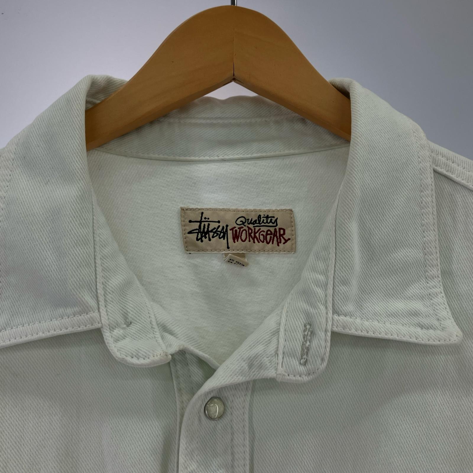長袖シャツ STUSSY Double Dye Western Shirt L