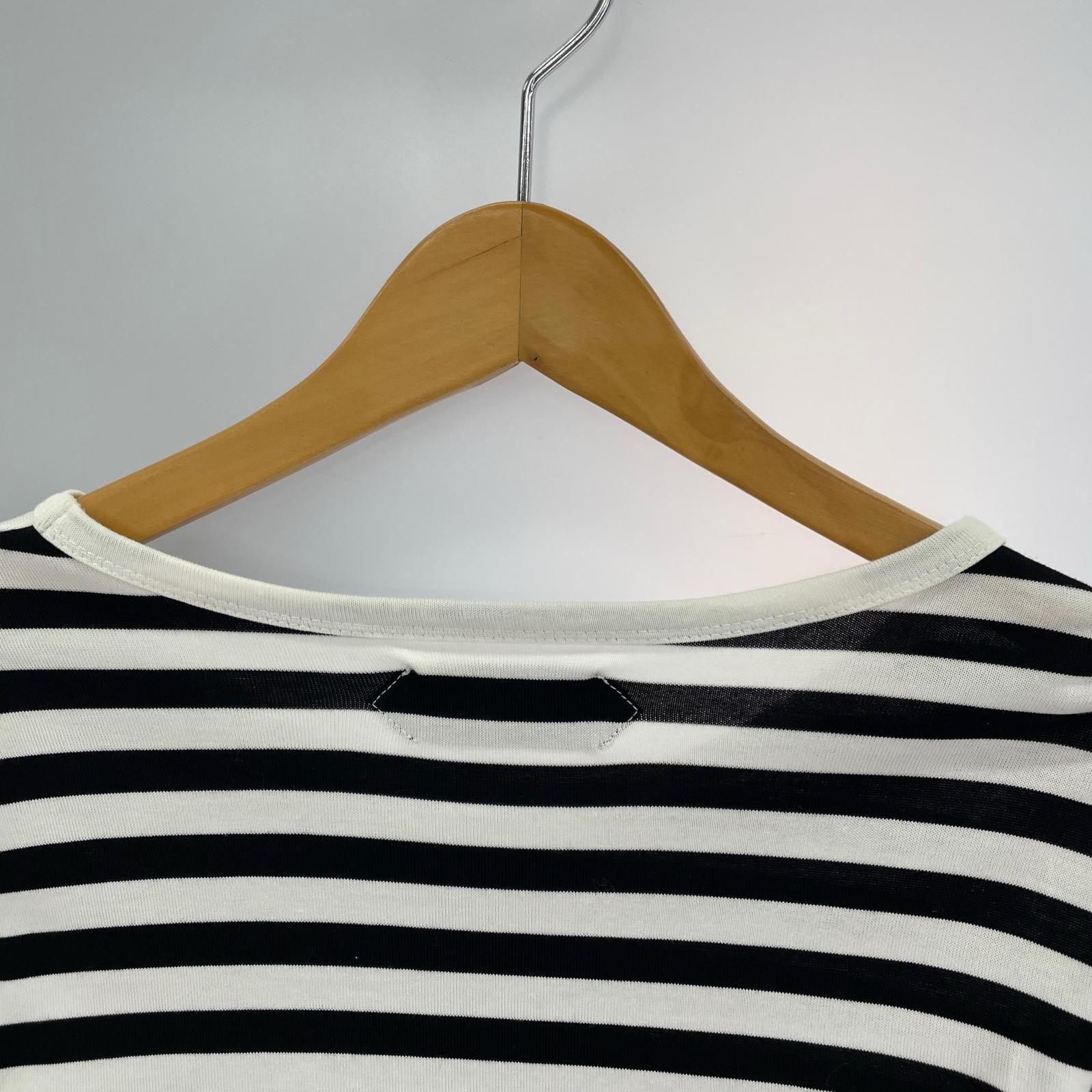 長袖Ｔシャツ ×AUBERGE/COCO ボーダー/40 40