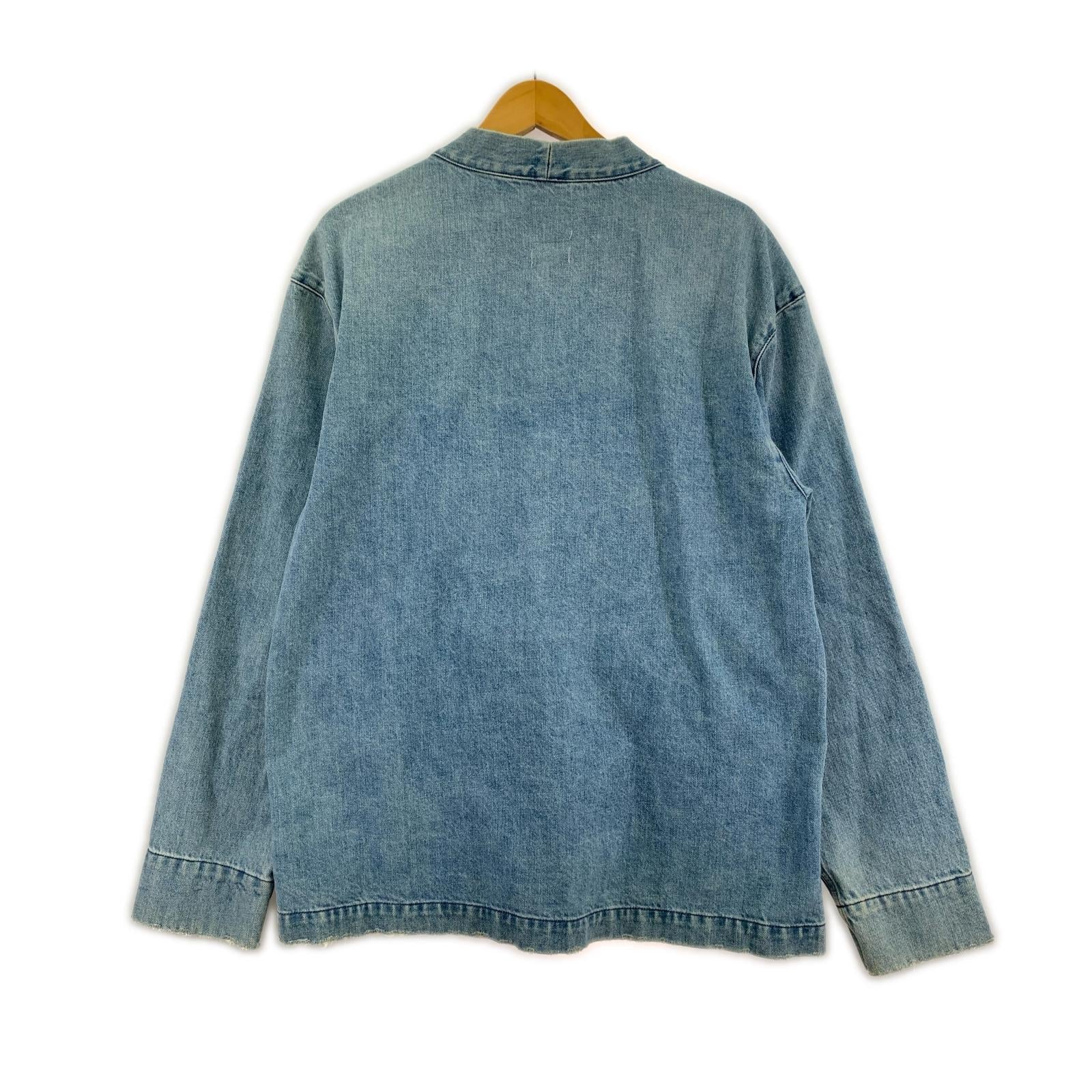 デニムジャケット ×UNITED ARROWS/着物デニム JKT/S S ブルー