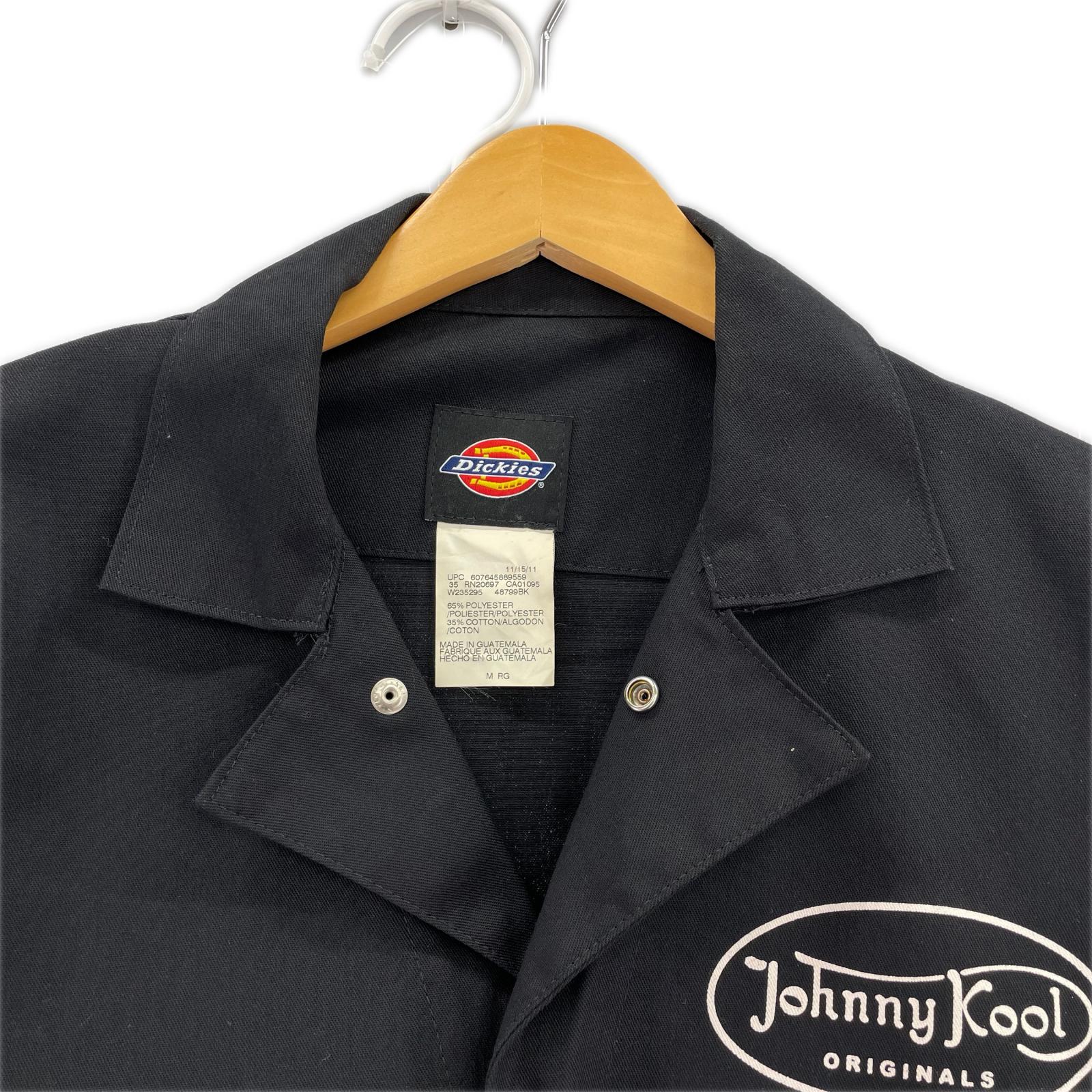 オーバーオール Johnny Kool 長袖 黒 ブラック