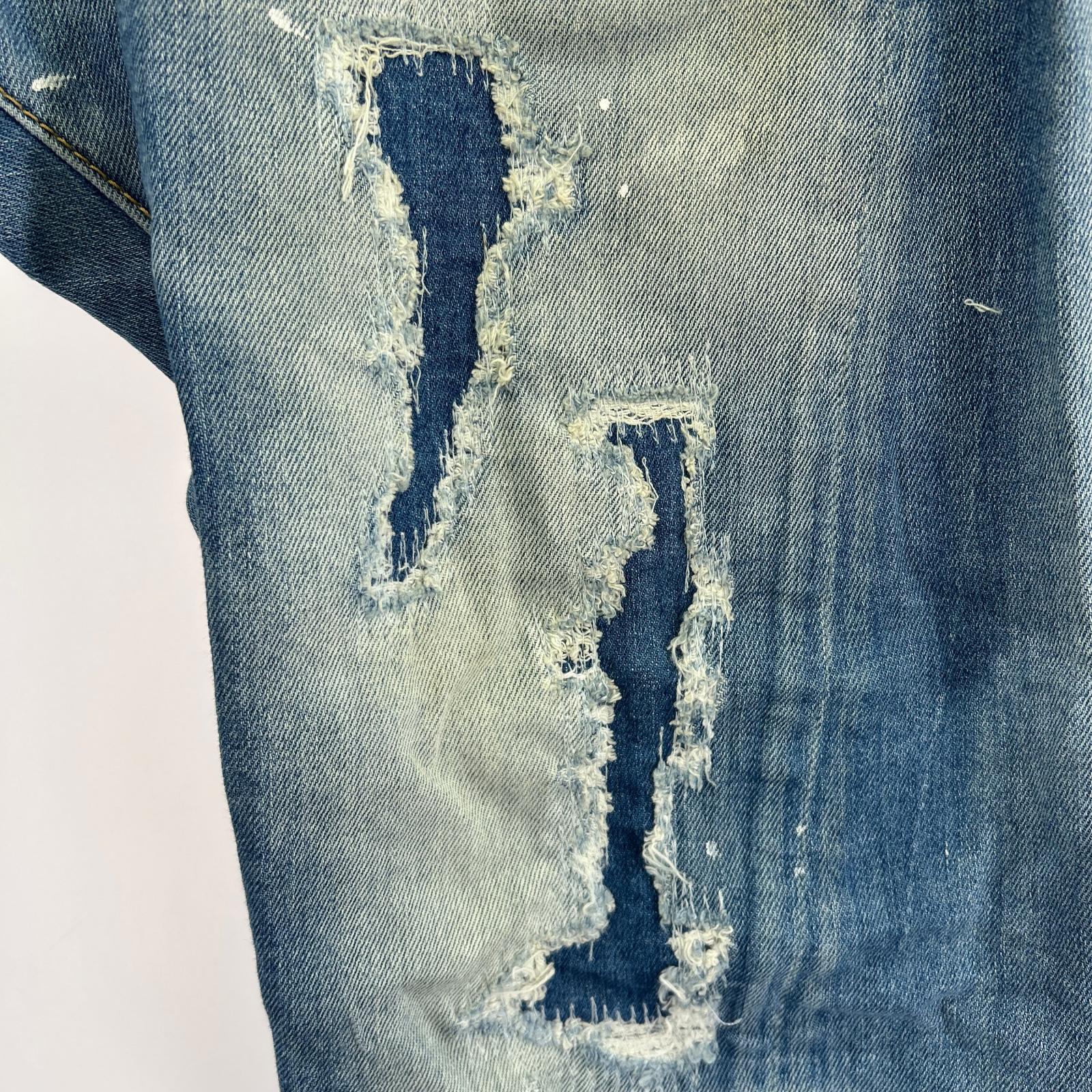 デニムパンツ NEW RIDER JEAN 46 ブルー