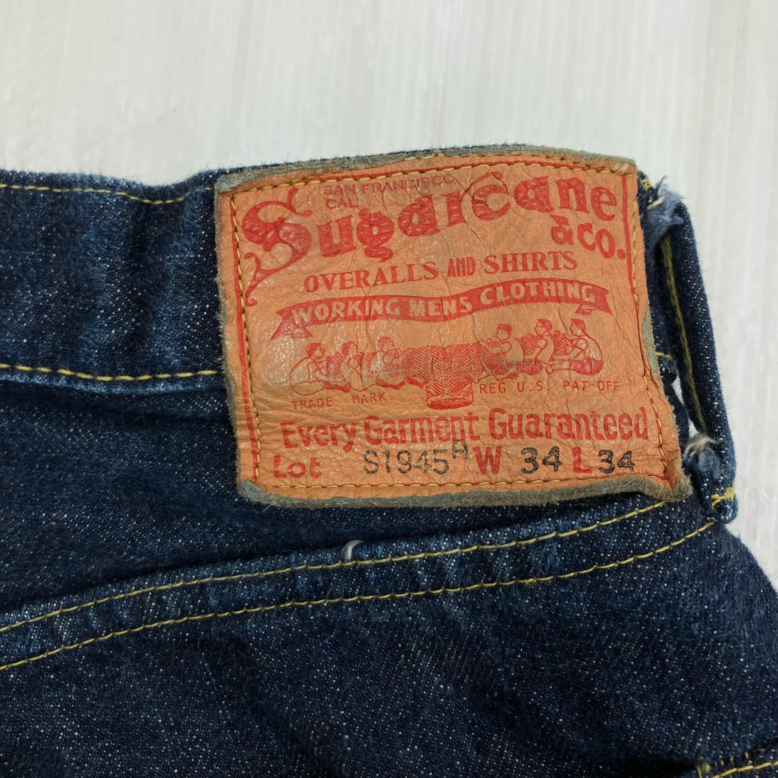 デニムパンツ Lot S1945 SC49001 大戦モデル 34 ネイビー