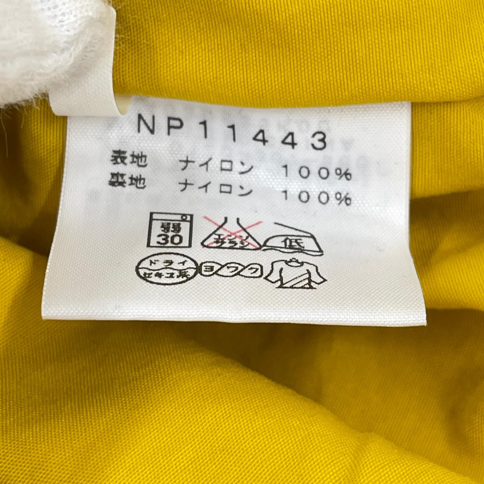 ジャケット THE NORTH FACE CAMPAnorak NP11443 黄 (S) S