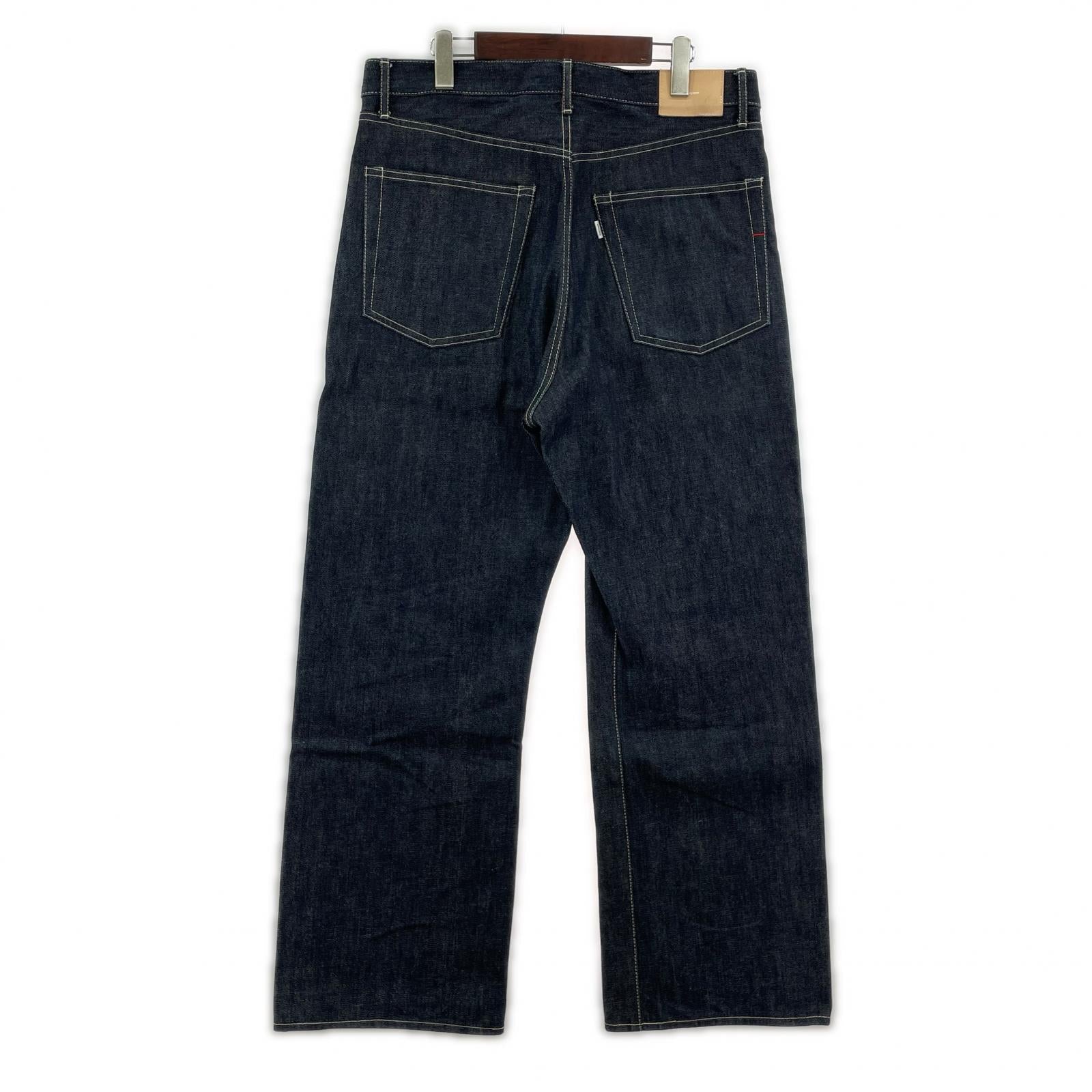 デニムパンツ Selvage Denim Wide Straight 3 ネイビー