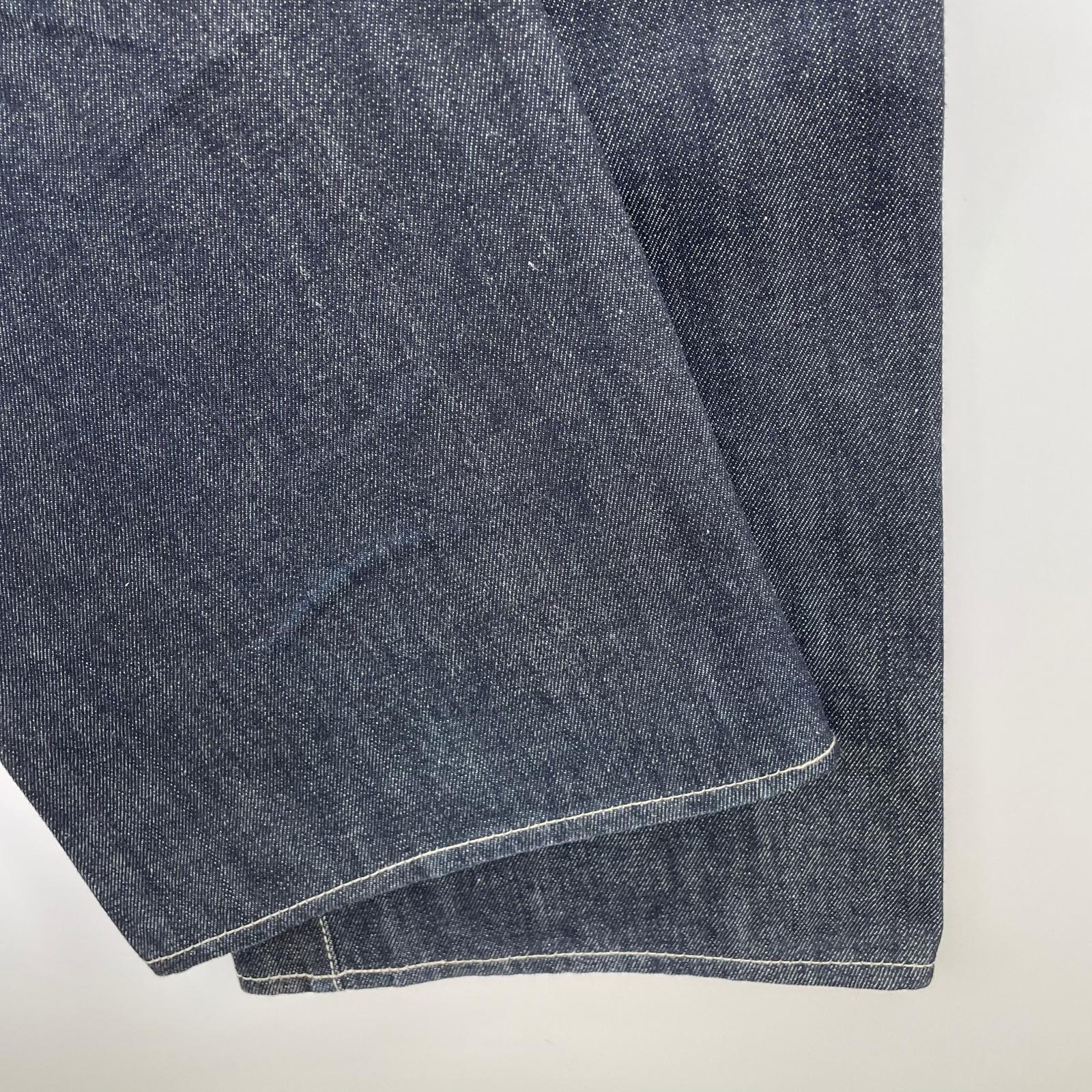 デニムパンツ Selvage Denim Wide Straight 3 ネイビー