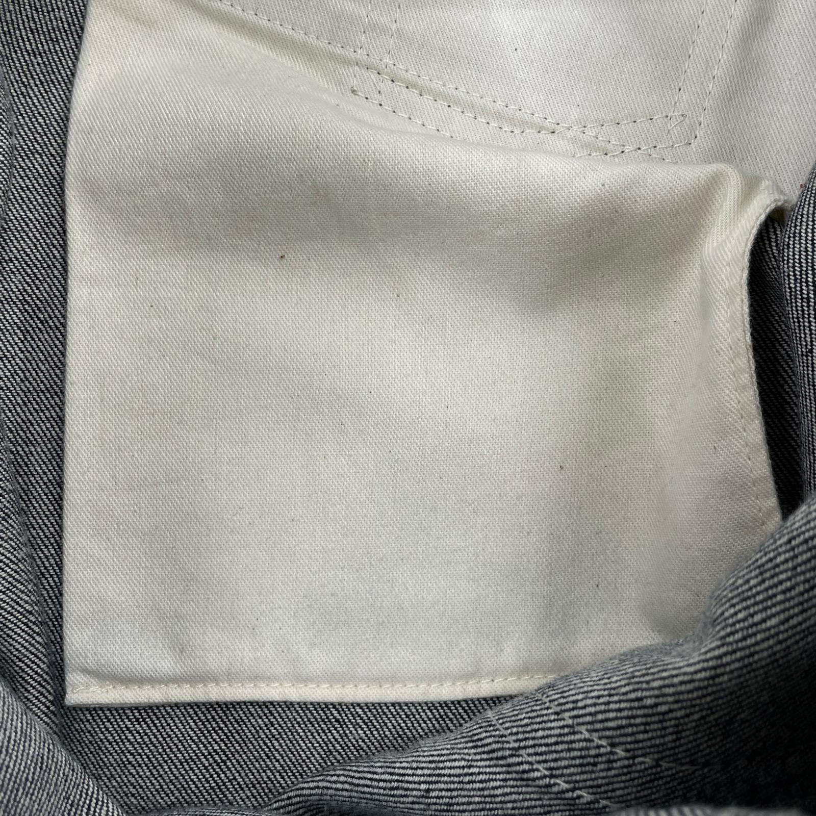 デニムパンツ Selvage Denim Wide Straight 3 ネイビー