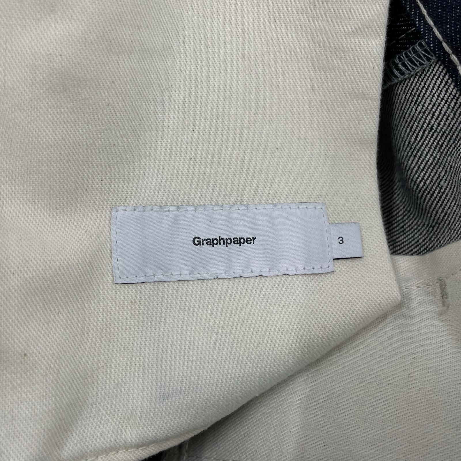デニムパンツ Selvage Denim Wide Straight 3 ネイビー