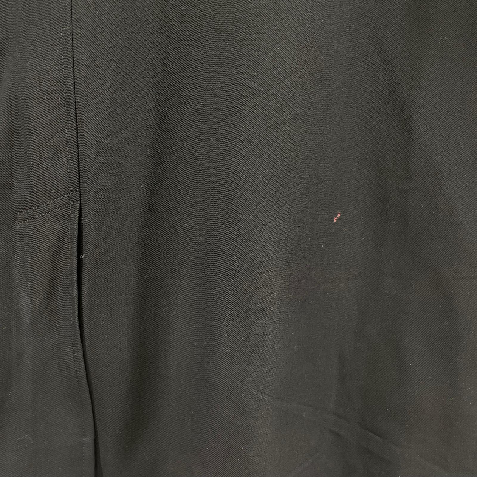 テーラードジャケット selvage wool jacket ブラック