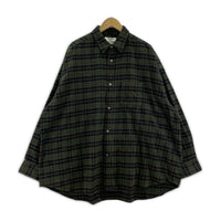 長袖シャツ Cotton Flannel Shirt 2 グリーン