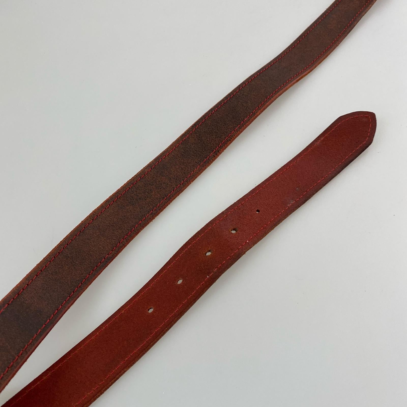 その他アクセサリー レザーベルト 赤 レッド