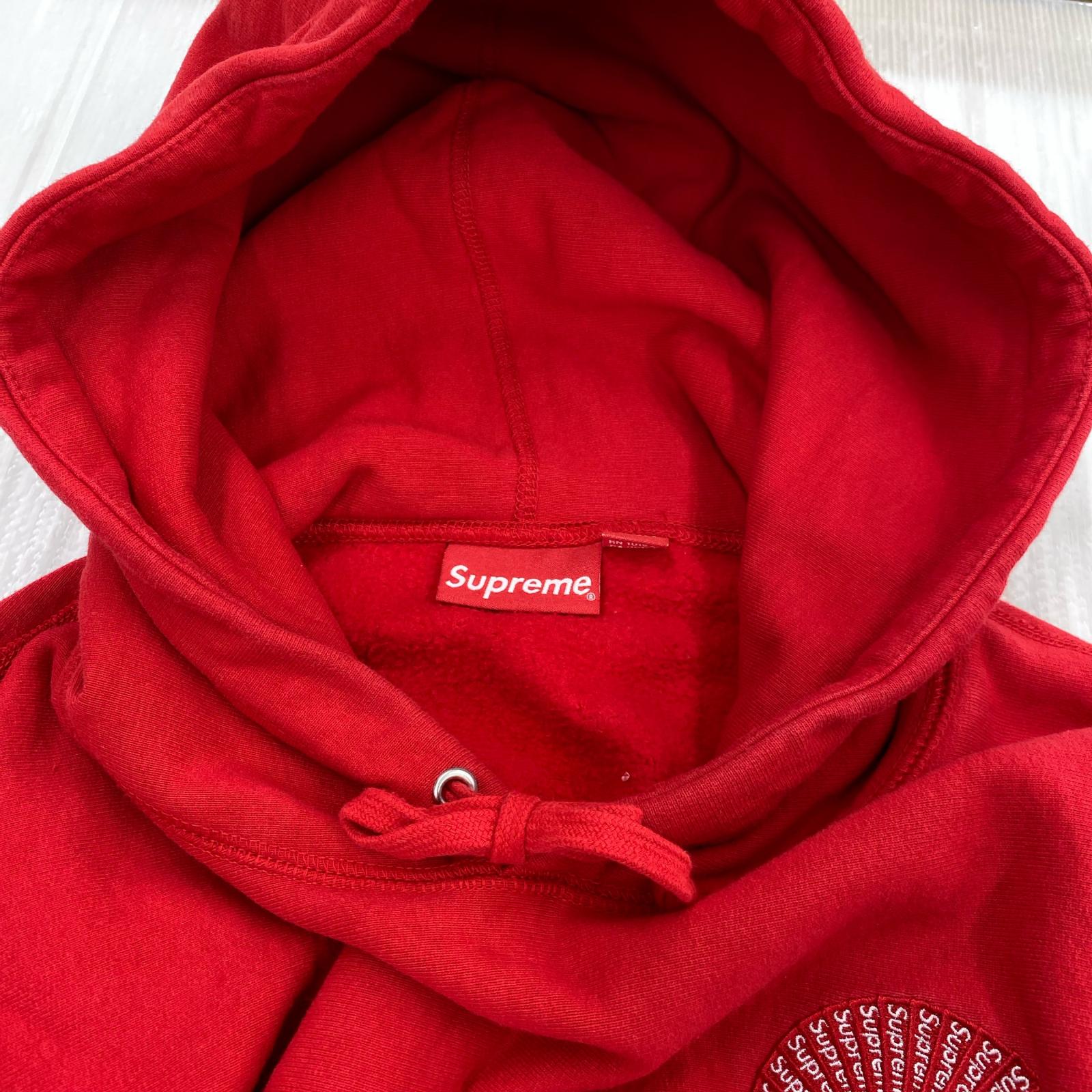 パーカー 20AW S Logo Hooded Sweatshirt RED L レッド