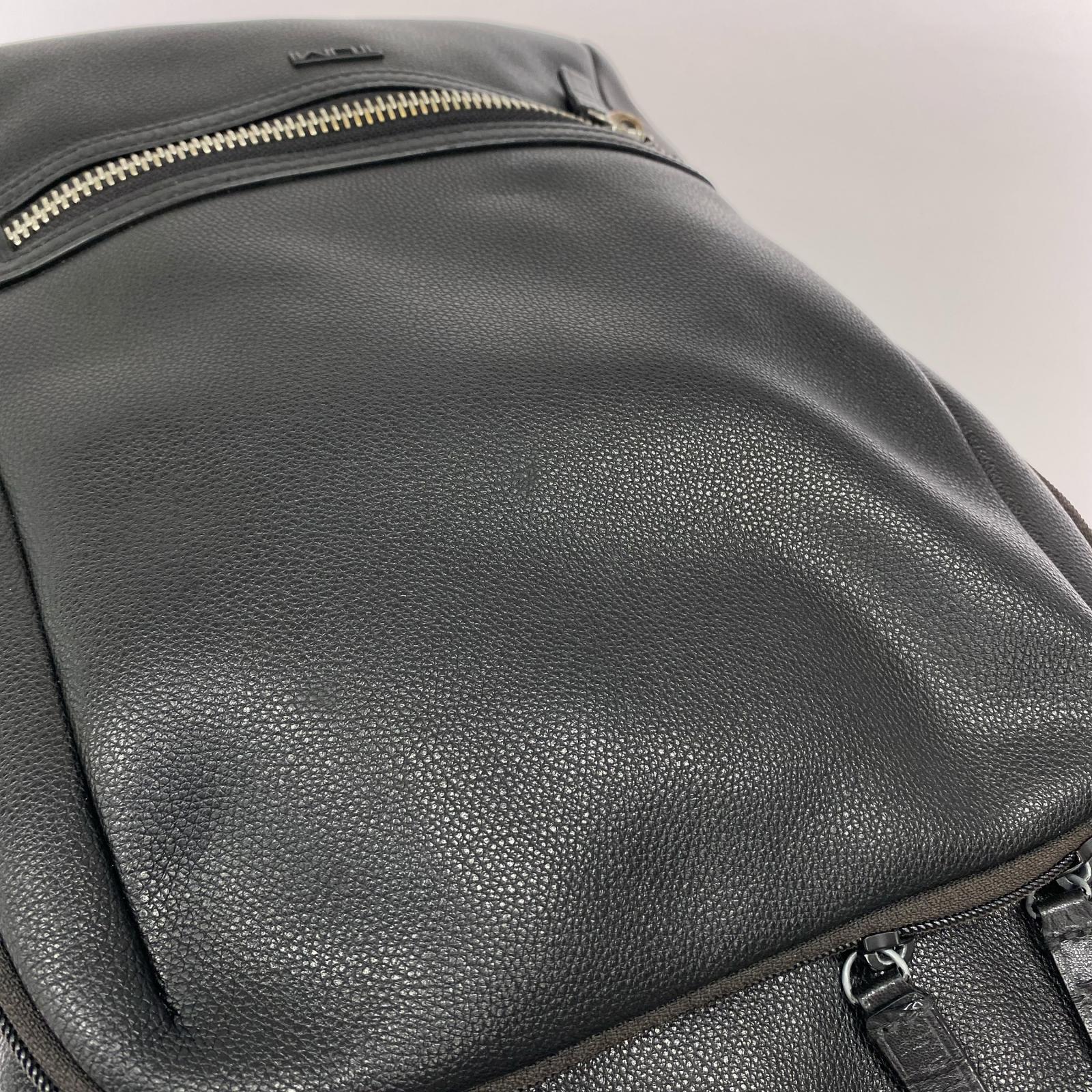 リュック・デイパック TUMI Foxwood Medium Backpack レザー バックパック ブラック
