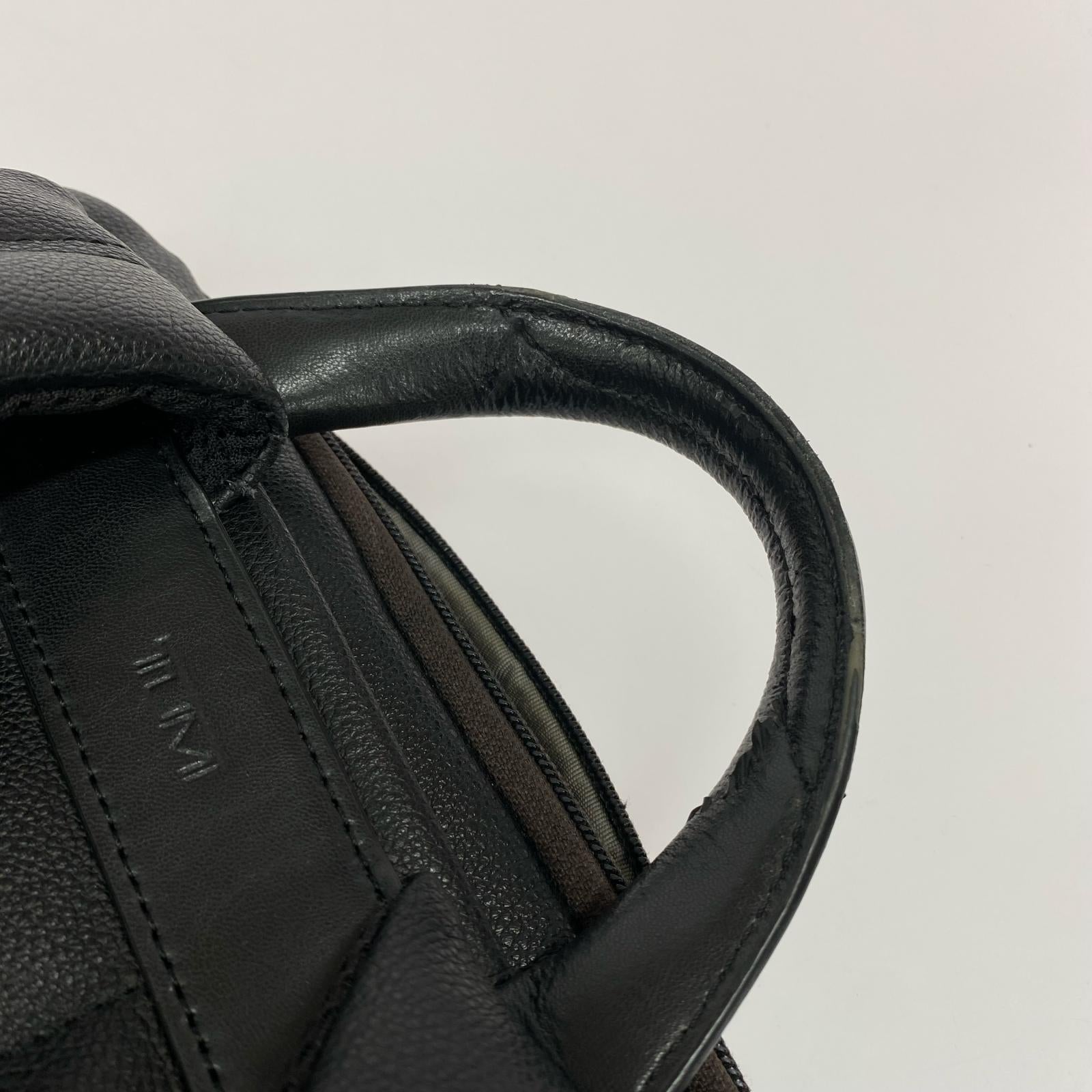 リュック・デイパック TUMI Foxwood Medium Backpack レザー バックパック ブラック