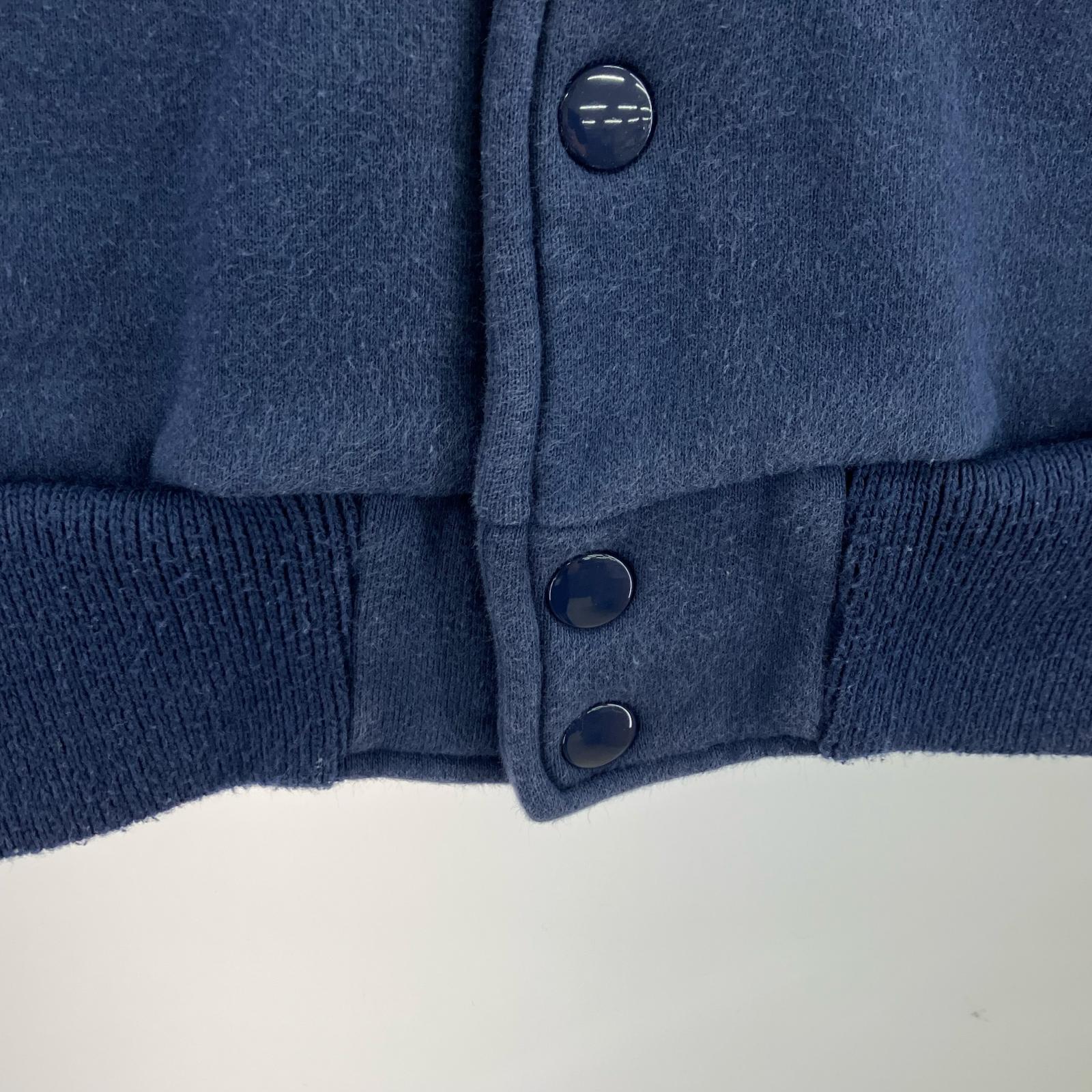 ブルゾン GEロゴ スウェットスタジャン ネイビー（M） M ネイビー